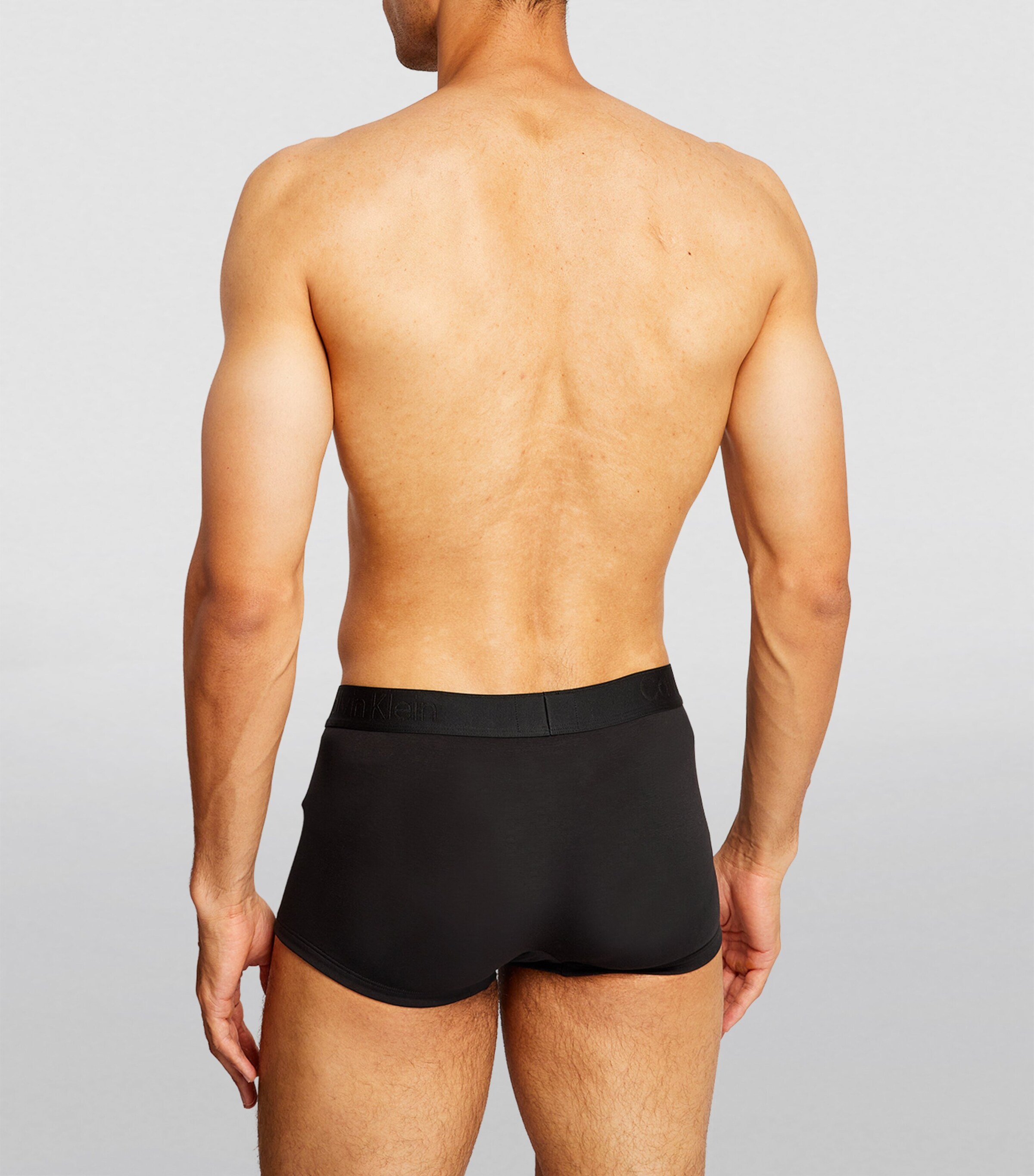 Low-Rise Tonal Trunks (Pack of 3) UB1/BLACK Image 3