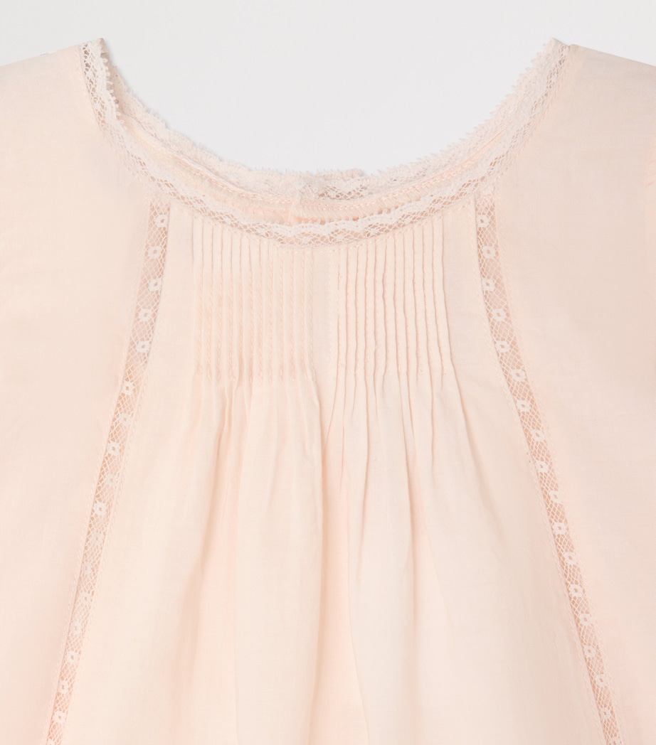 Cotton Blouse (6-18 Months) ROSE PETALE Image 3