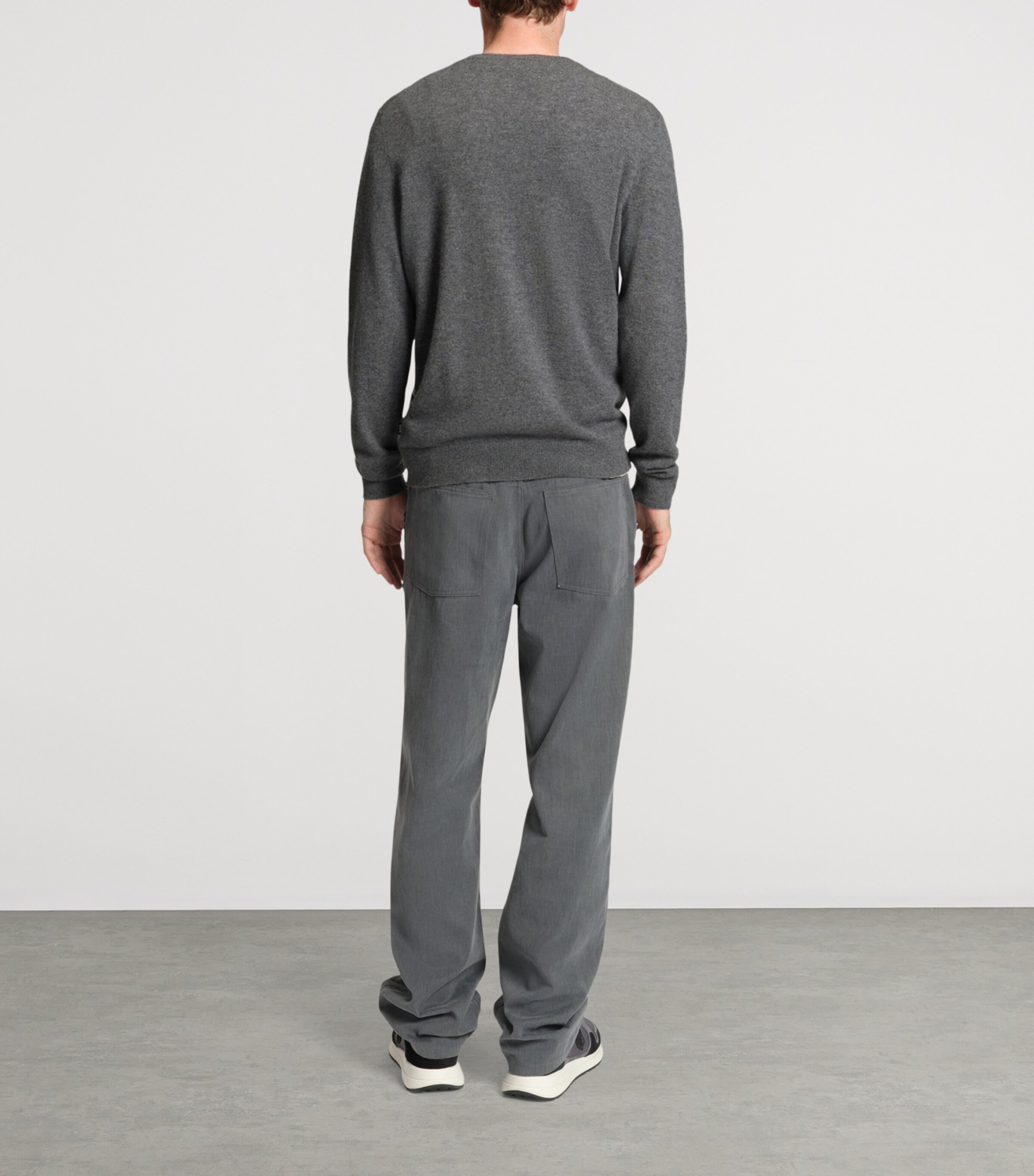BOSS Mens Cashmere Sweater Image 3