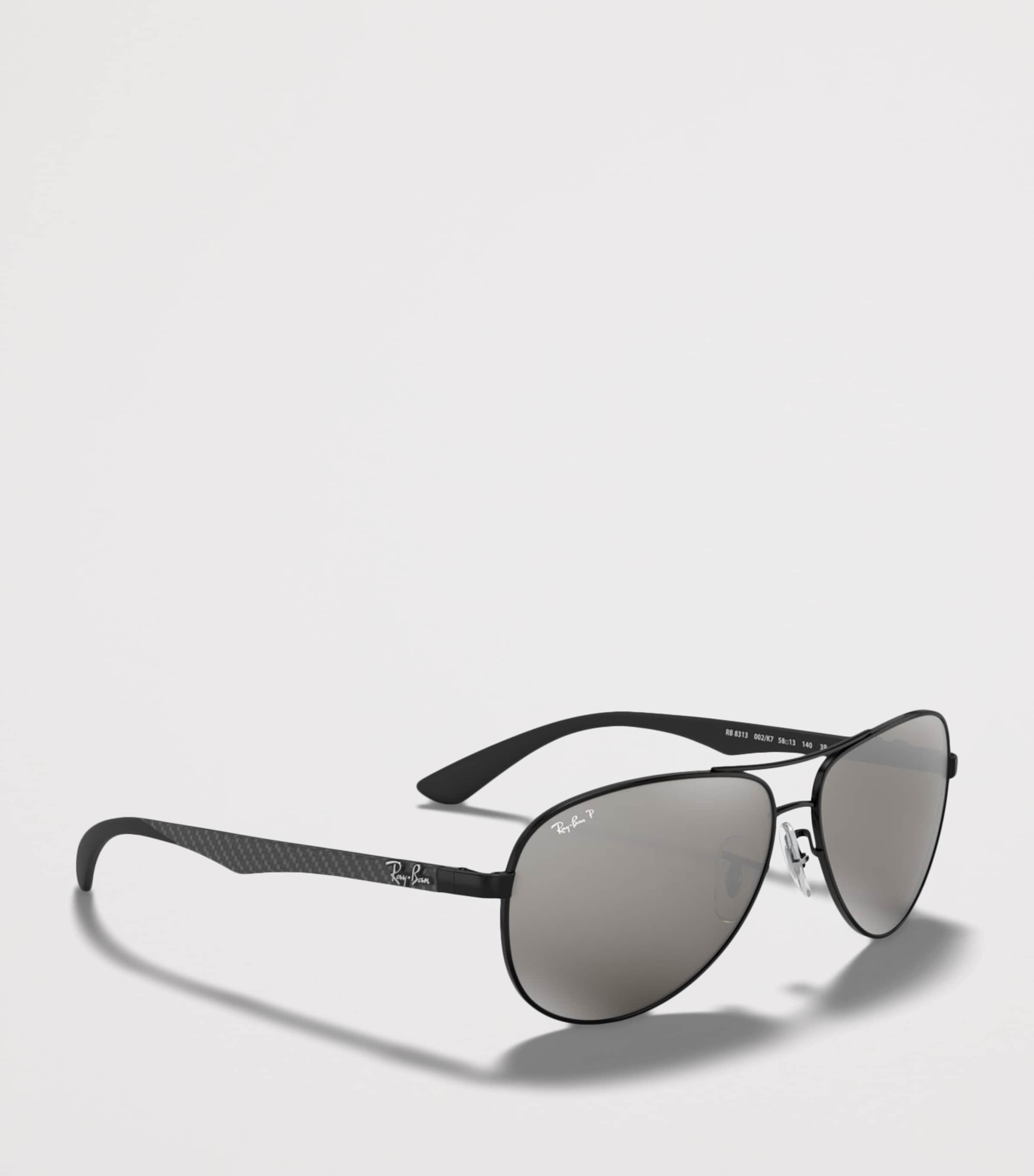 Ray-Ban Carbon Fibre Pilot Sunglasses Image 6