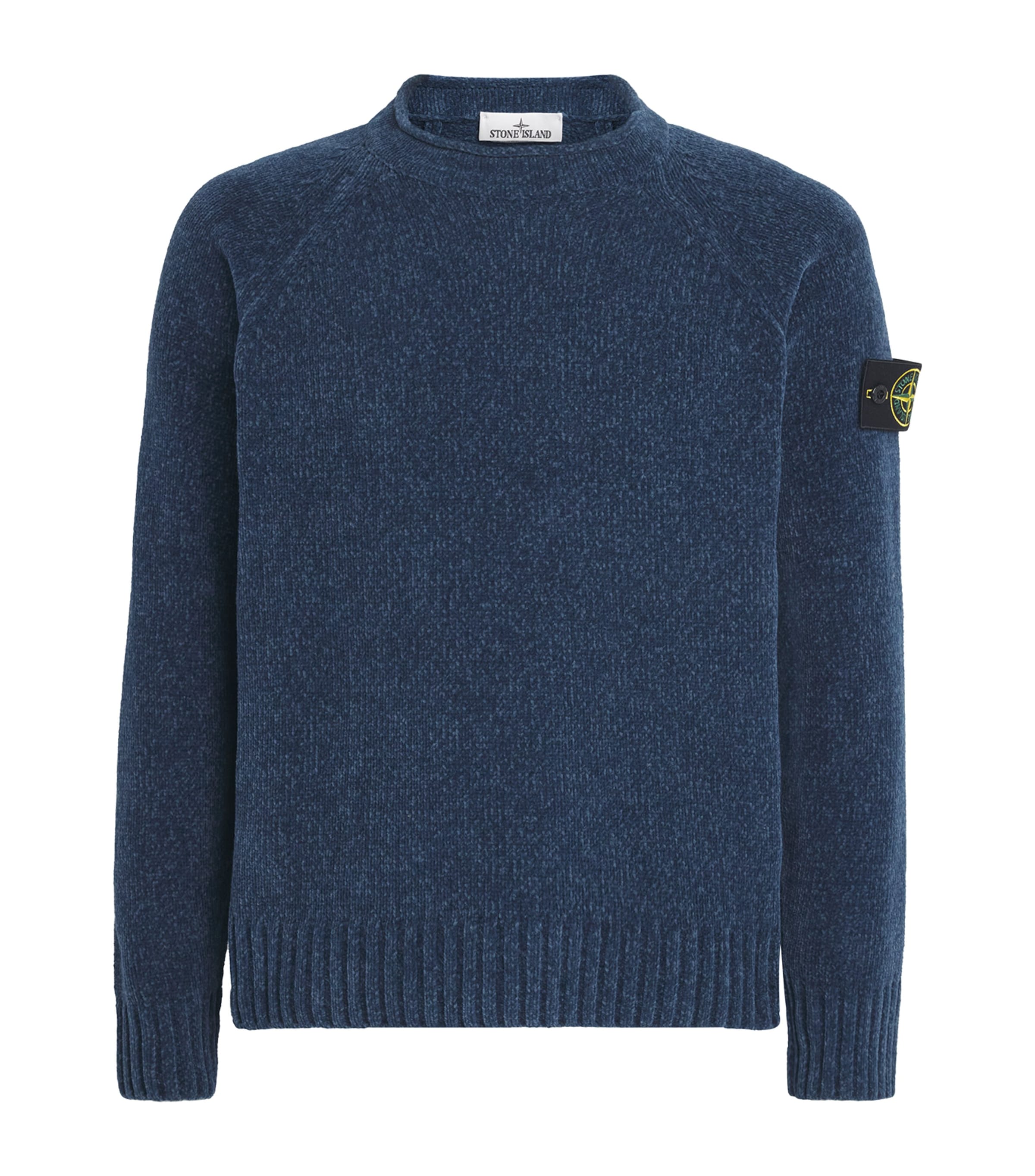 Stone Island Mens Cotton Mélange Sweater Image 1