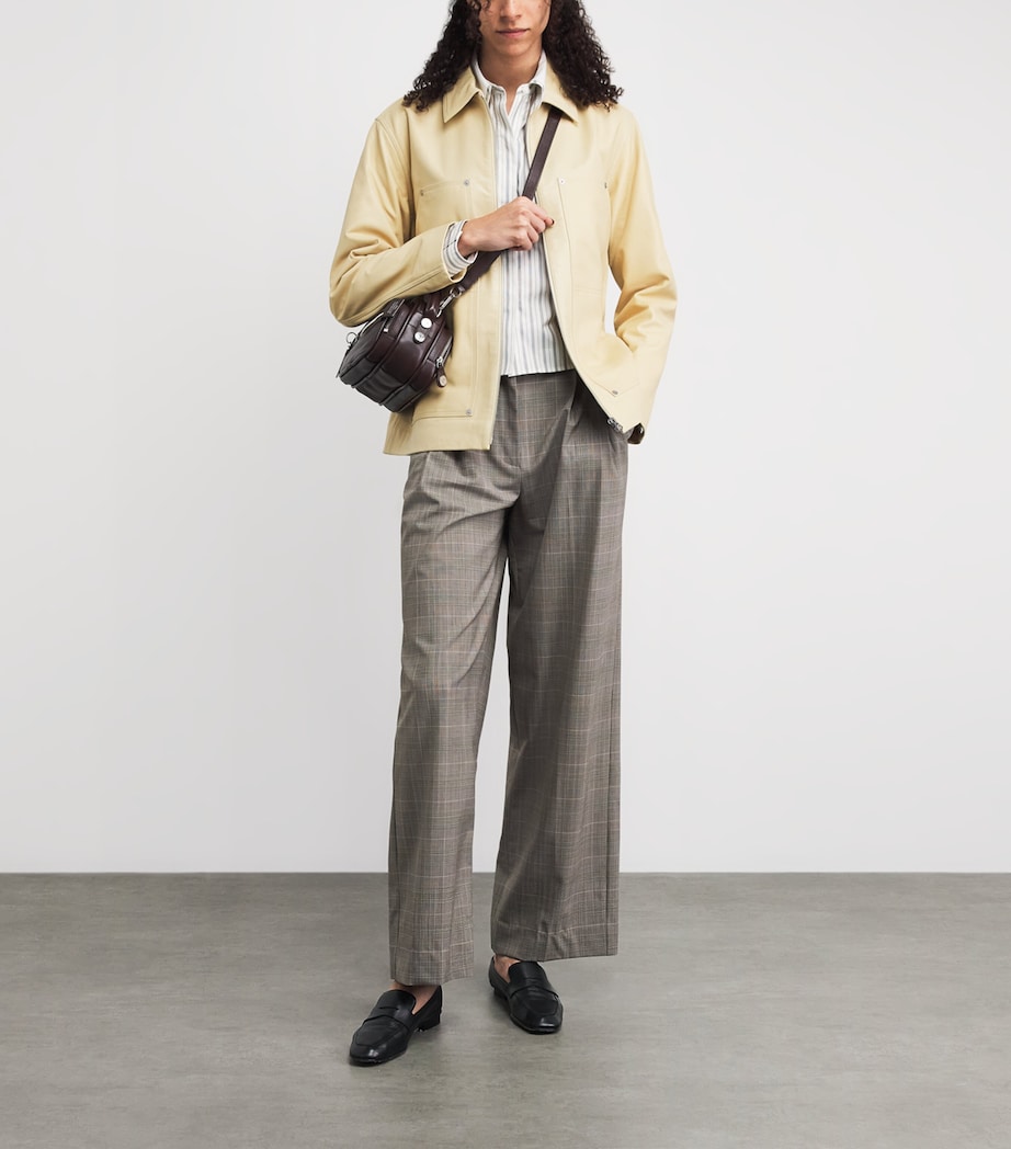 Sid Leather Jacket PLYLW Image 2