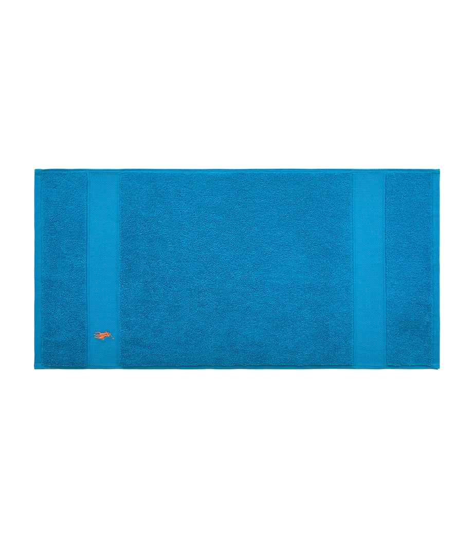 Polo Player Guest Towel (40cm x 75cm) COVE BLUE Image 5