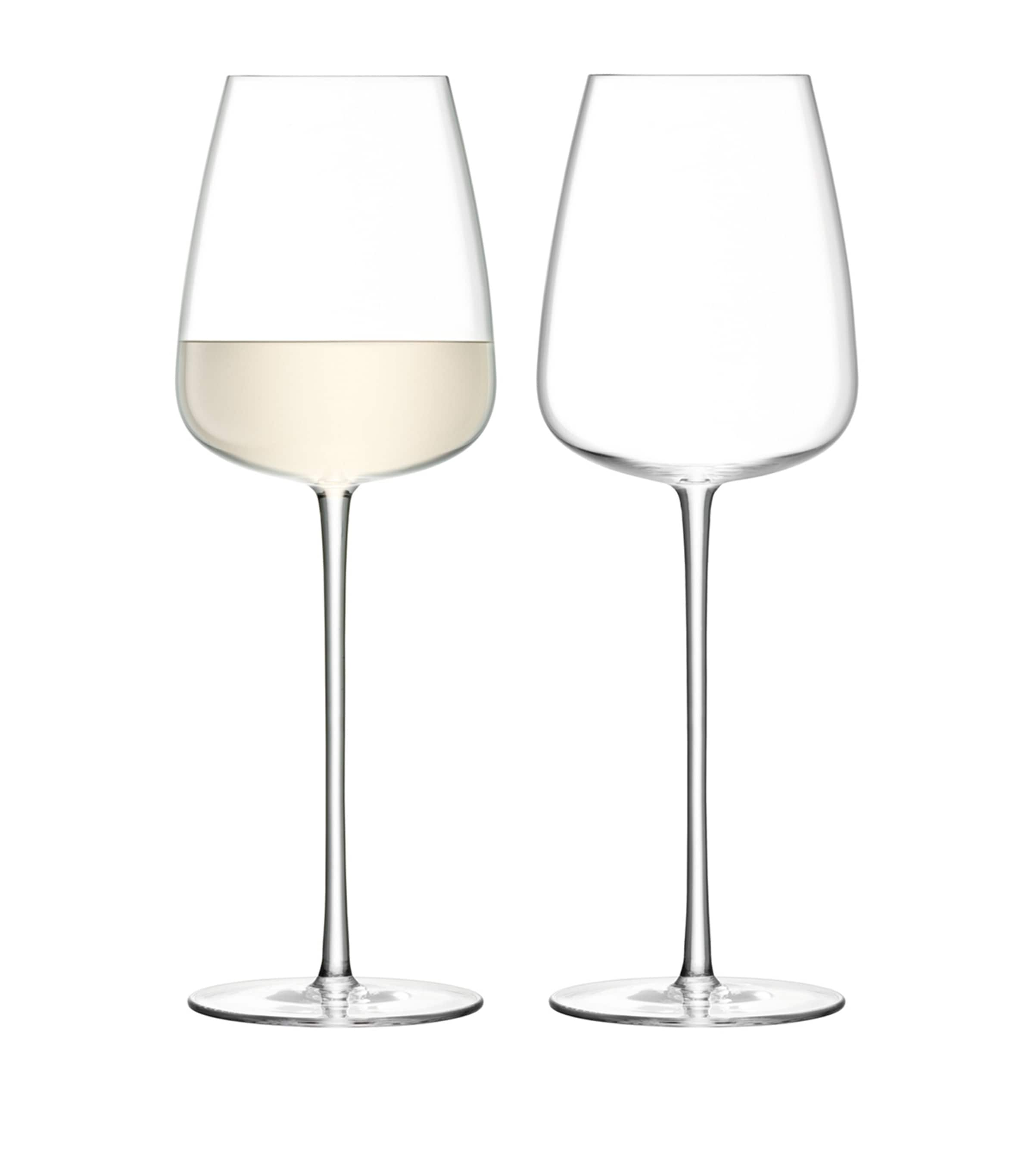 Lsa International Set Of 2 Wine Culture White Wine Glasses