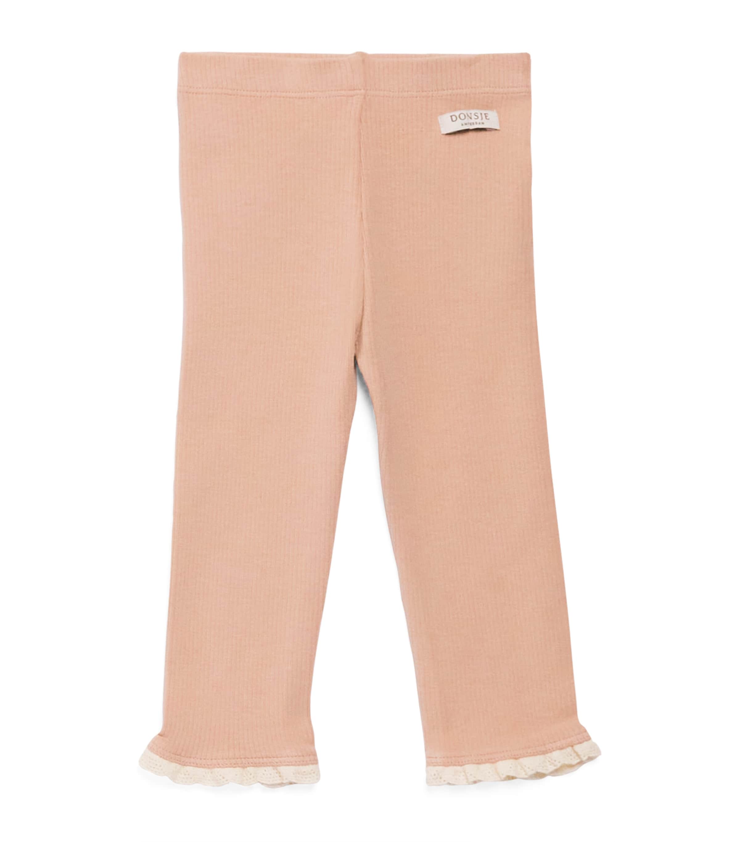 Donsje Stretch-cotton Affy Leggings In White