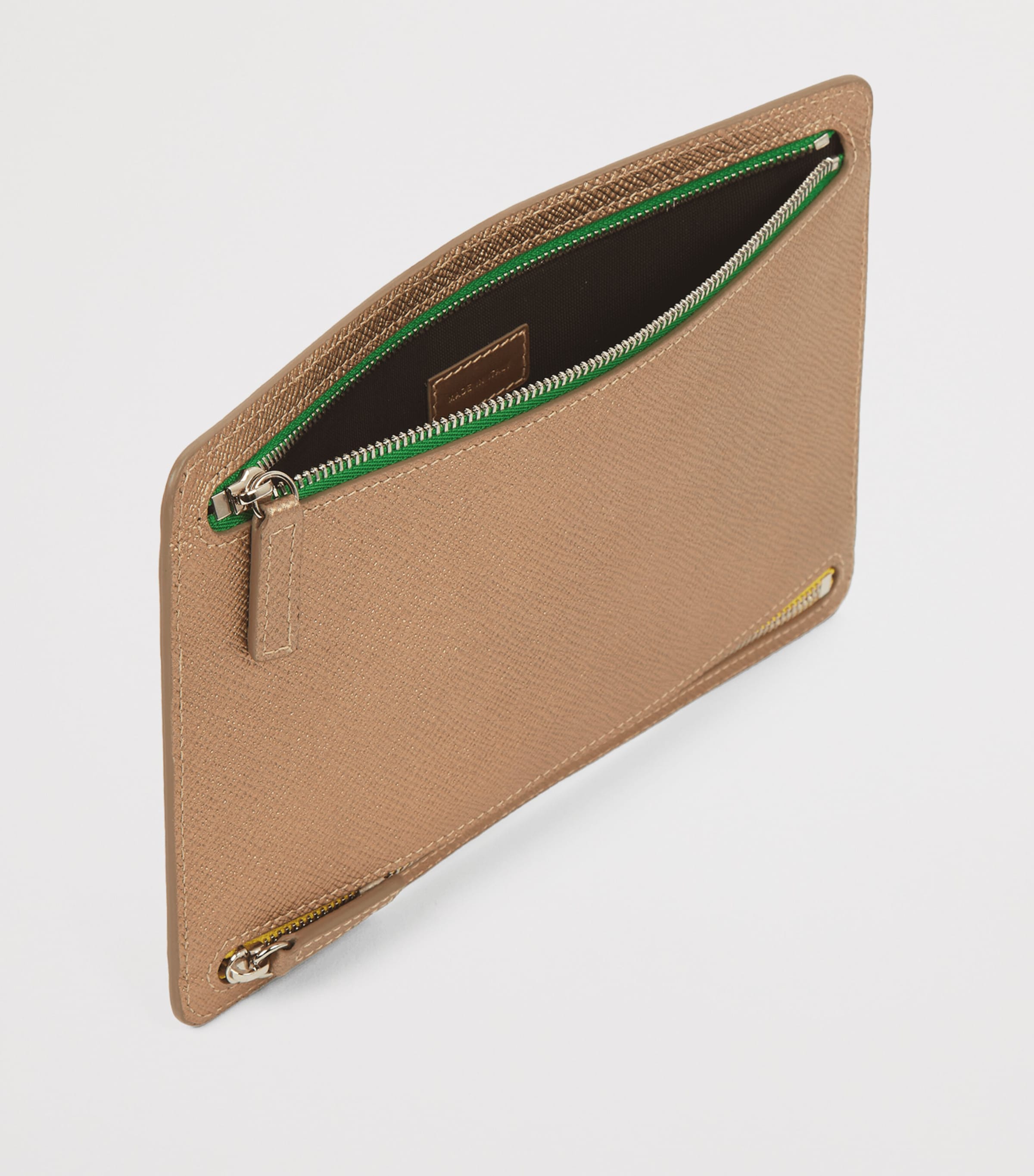 Smythson Metallic Panama Leather Multi-Zip Wallet | Harrods ZA