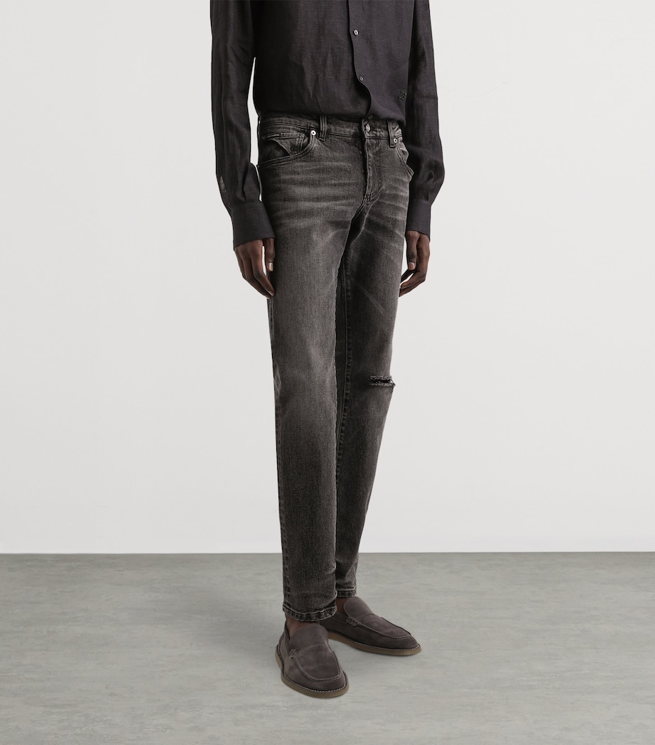 Skinny Stretch Jeans S9001-COMBINED COLOU Image 4