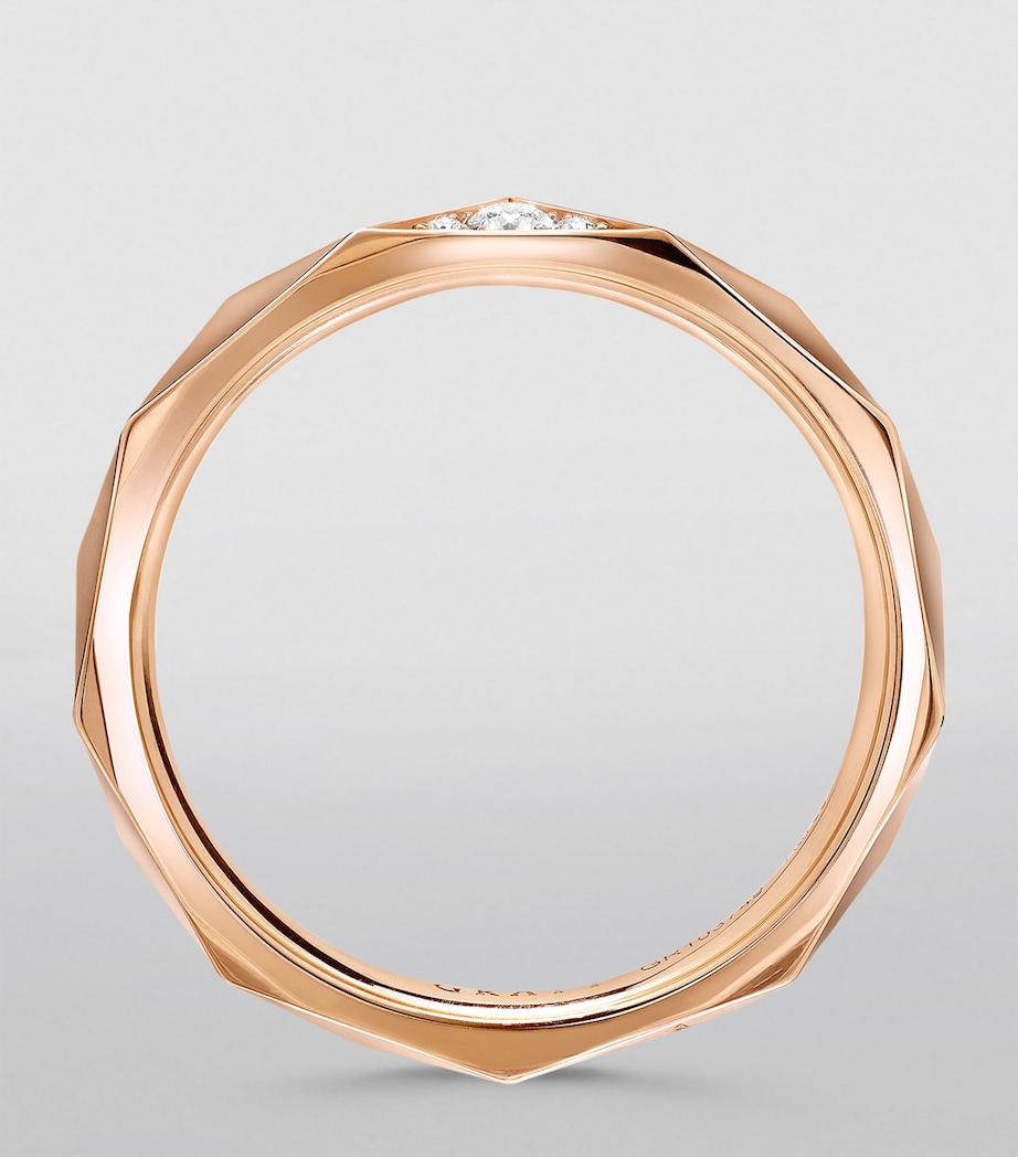 Rose Gold and Diamond Laurence Graff Signature Ring ROSE GOLD Image 5