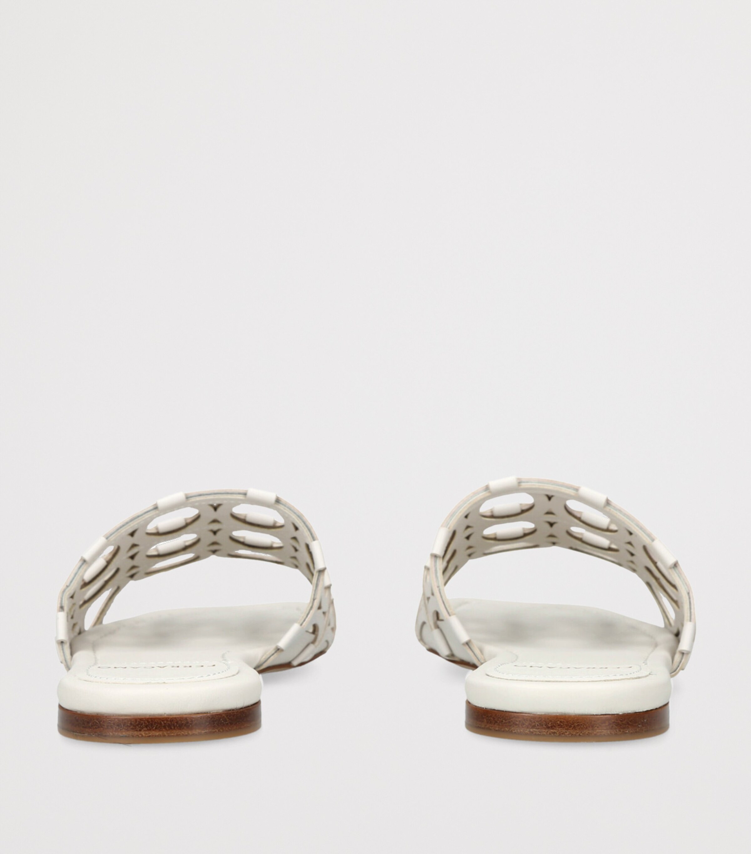 Leather Erne Sandals GREY Image 2