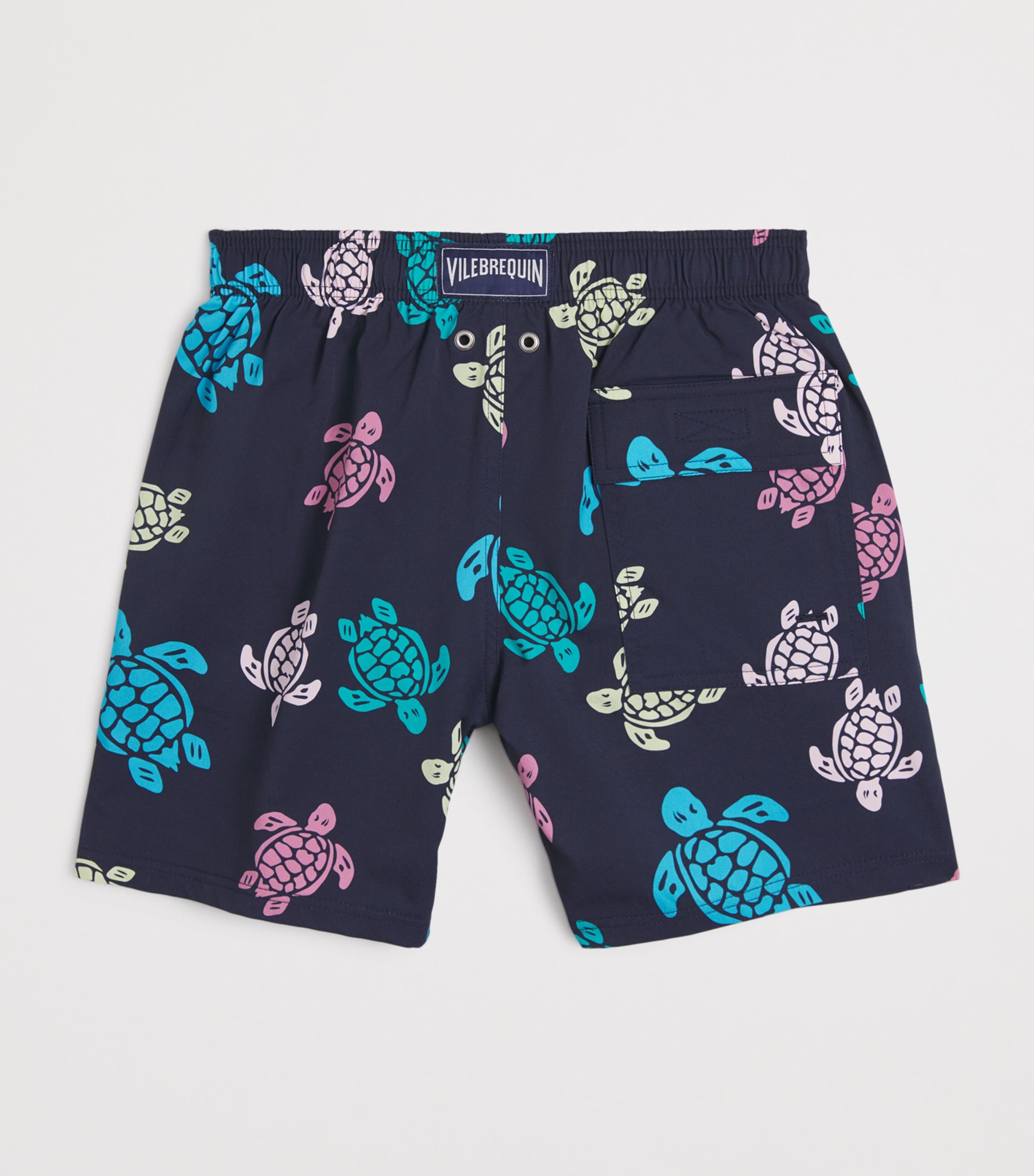 Ronde Des Tortues Swim Shorts (2-14 Years) 390BLEU MARINE Image 2