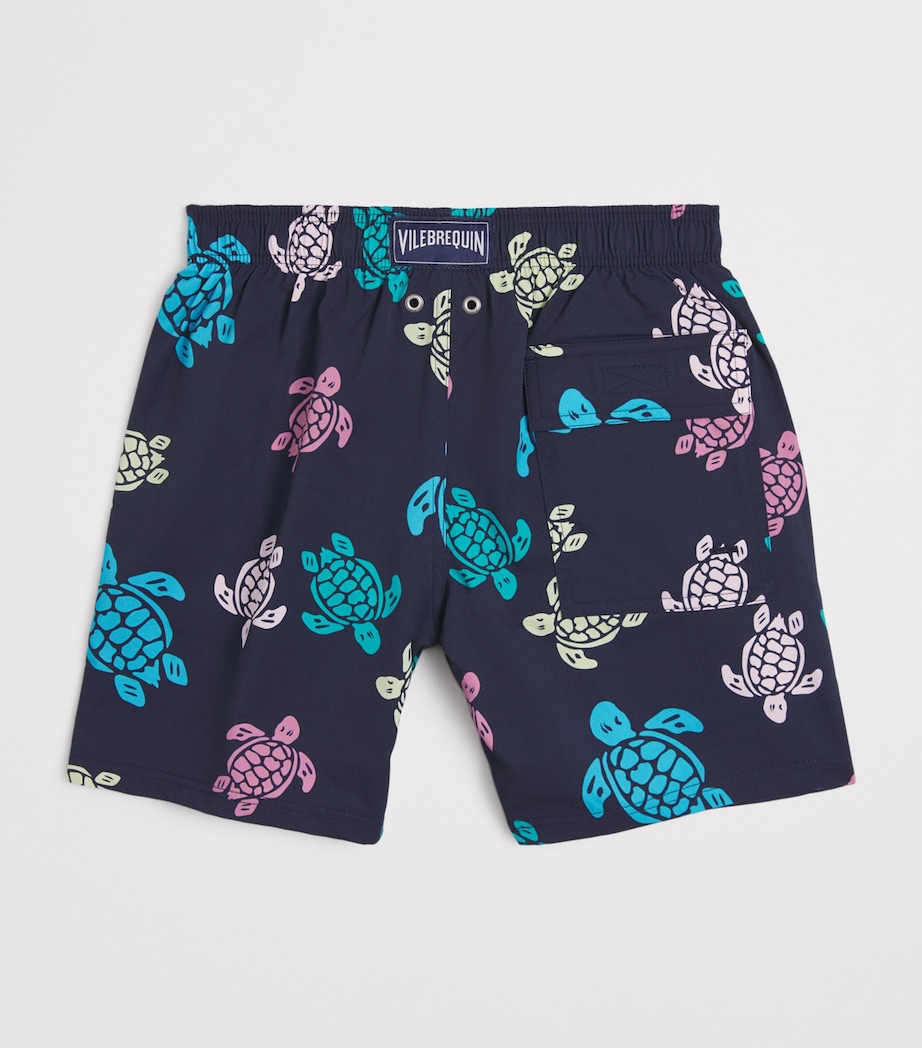 Ronde Des Tortues Swim Shorts (2-14 Years) 390BLEU MARINE Image 2