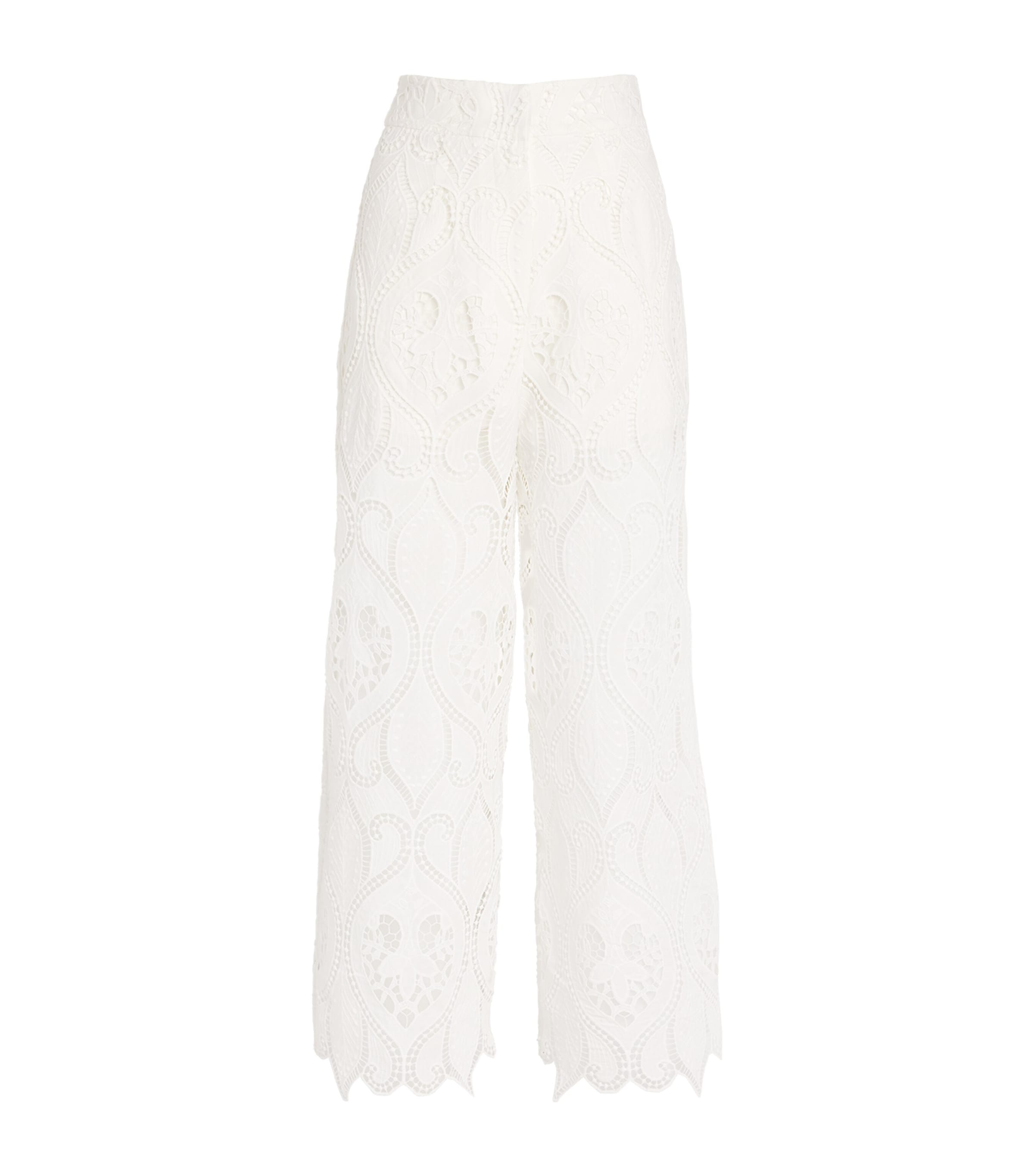 Lug Von Siga Lace Karia Trousers In White