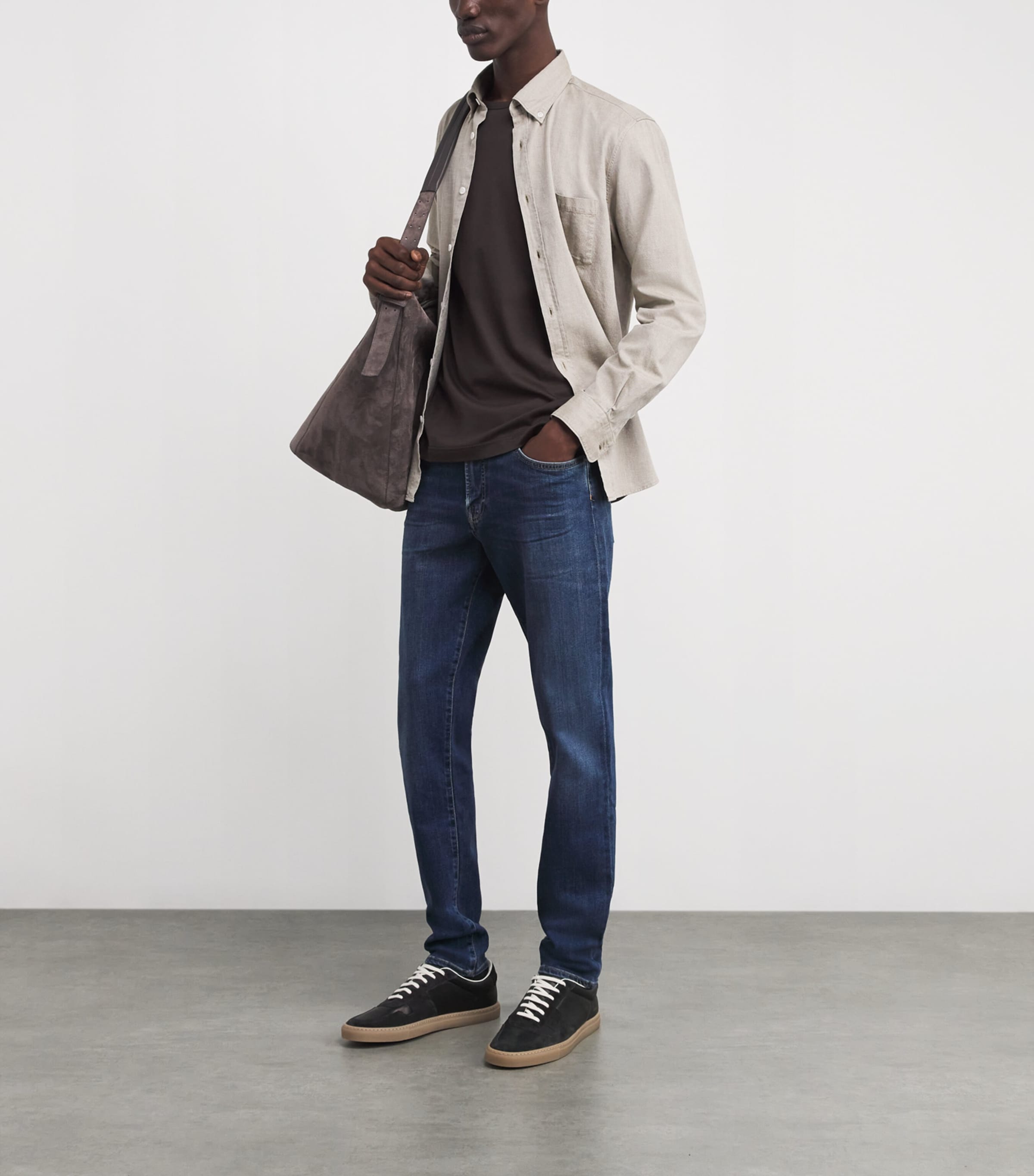Citizens of Humanity Mens London Tapered Slim Jeans Duke Image 2