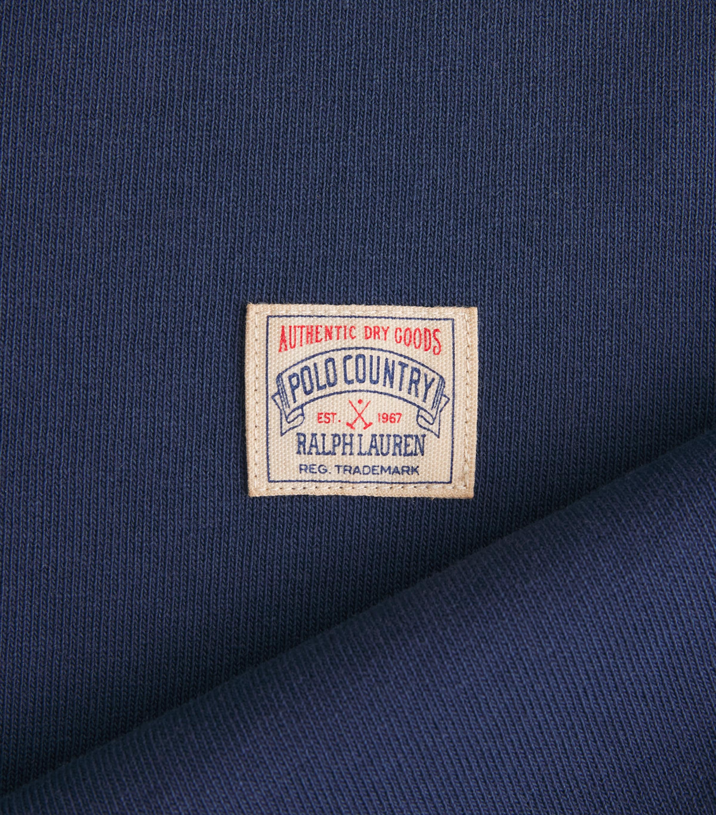 Polo Ralph Lauren Mens Country Patch T-Shirt Navy Image 6