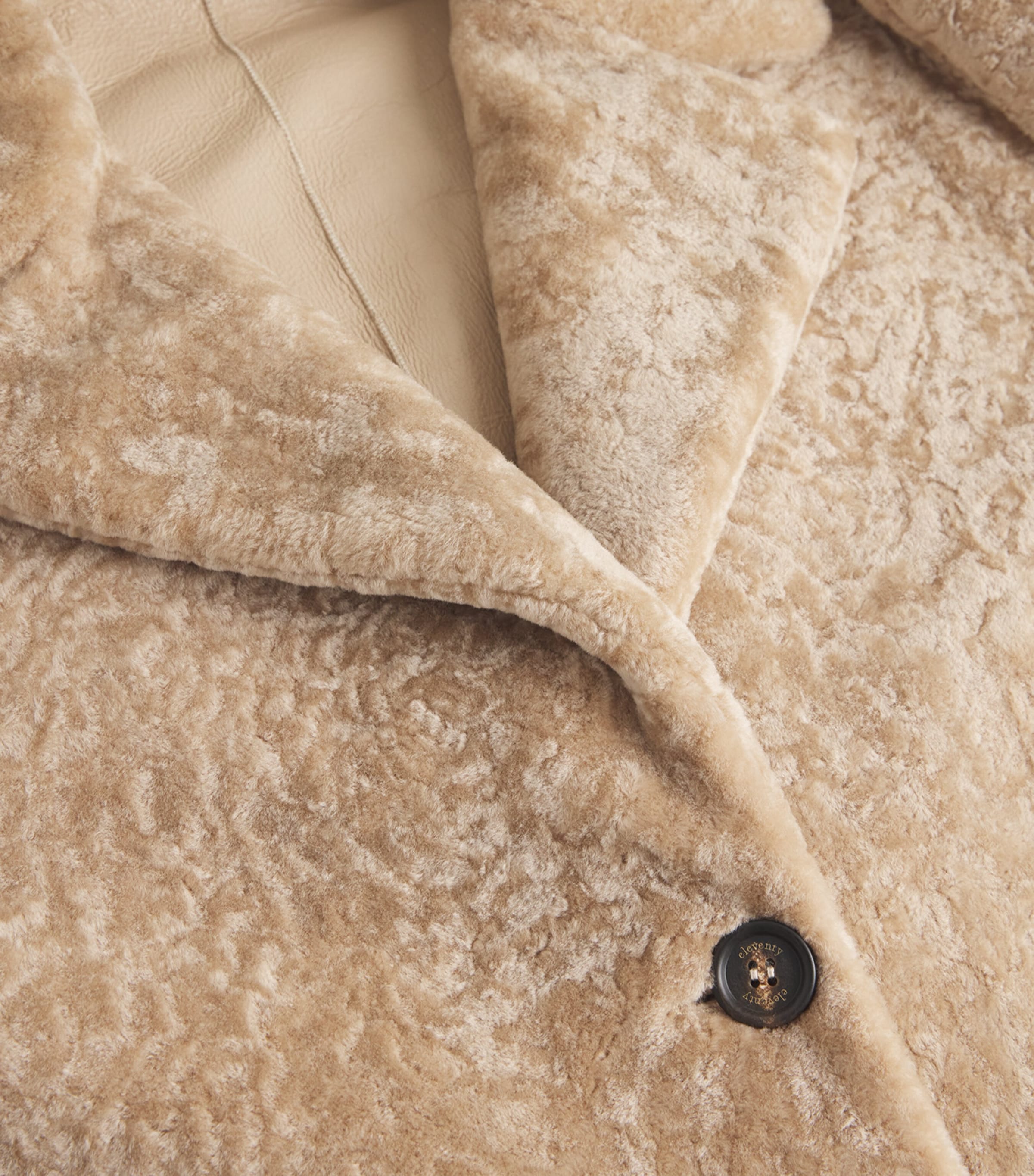 Shearling Oversized Coat SABBIA Image 5