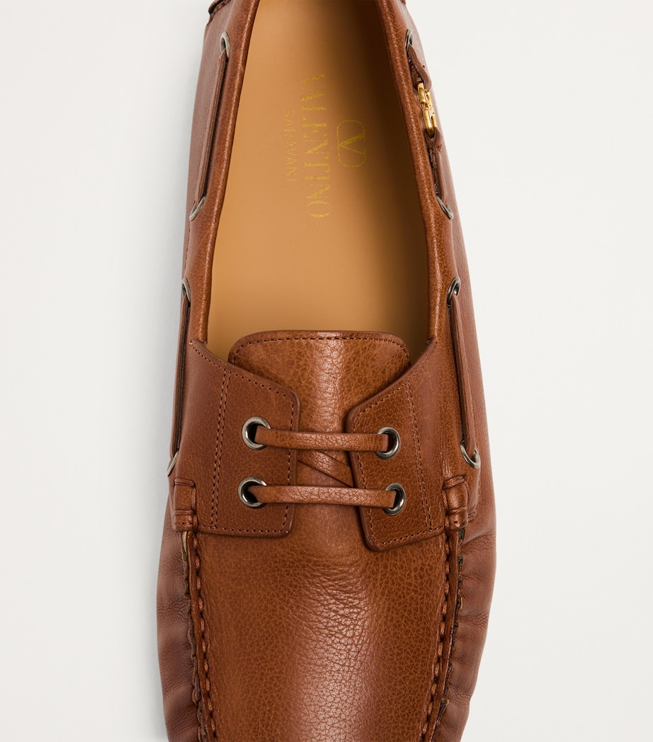 Leather Driving Shoes N58 Image 6