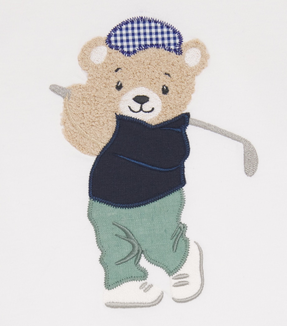 Per Te Stretch-Cotton Golf Bear T-Shirt (3 Months-4 Years) Image 3