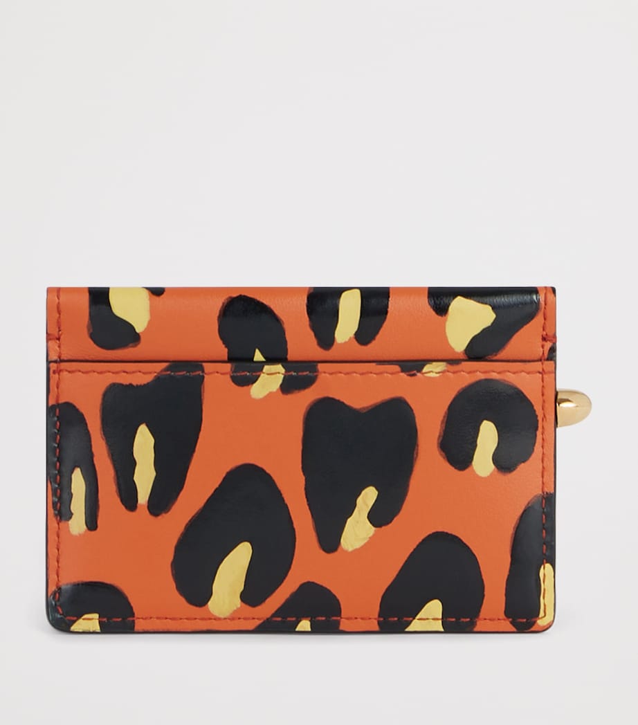 Givenchy Leather Leopard Pinch Cardholder Image 2