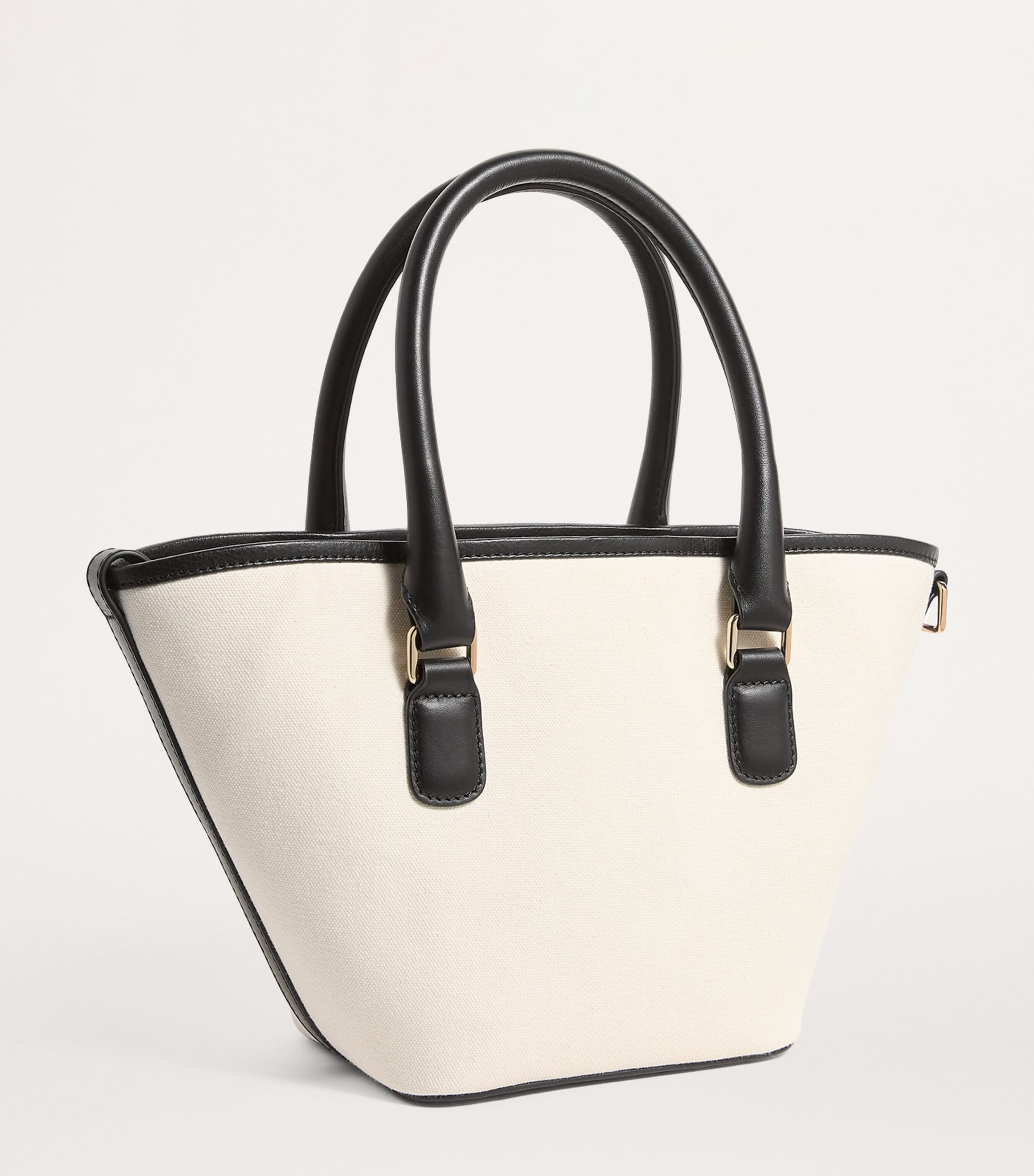 Grab Canvas Slouchy Tote Bag CREAM Image 3