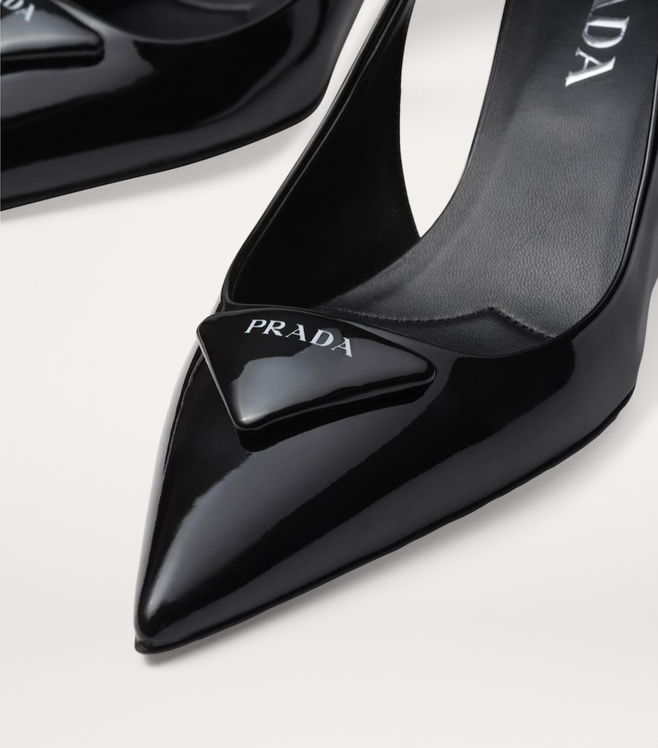Patent Leather Slingback Pumps 55 F0002 Image 5