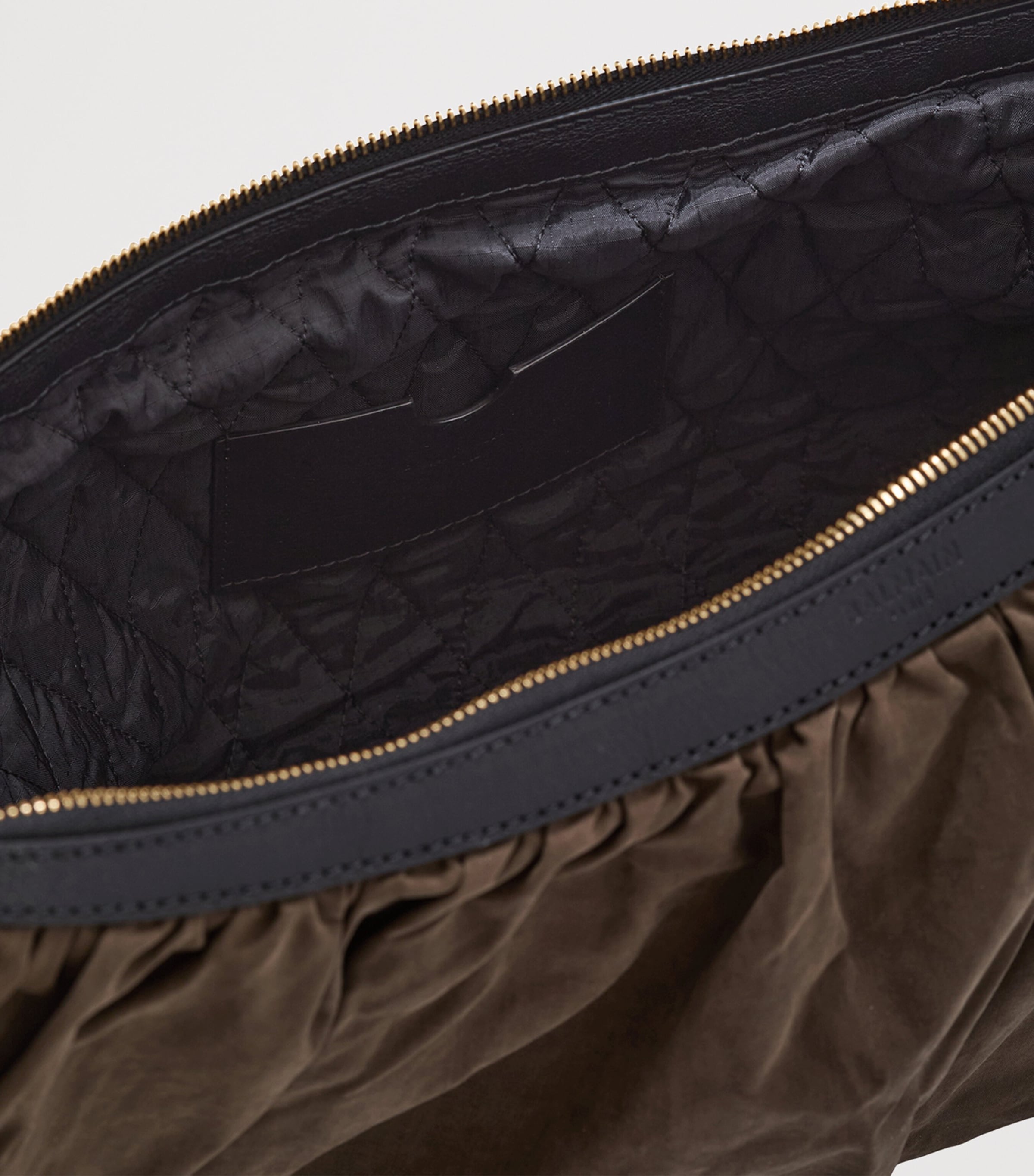 Balmain Eben Hobo Bag Kaki Image 4