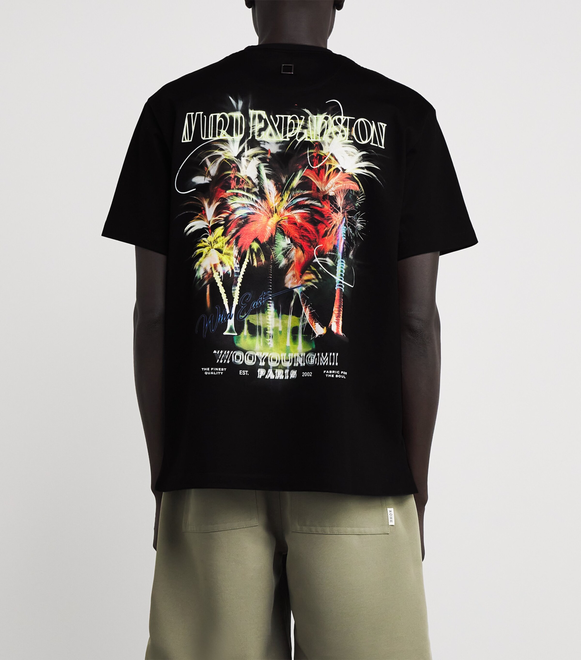 Wooyoungmi Cotton Palm Tree T-Shirt | Harrods UK
