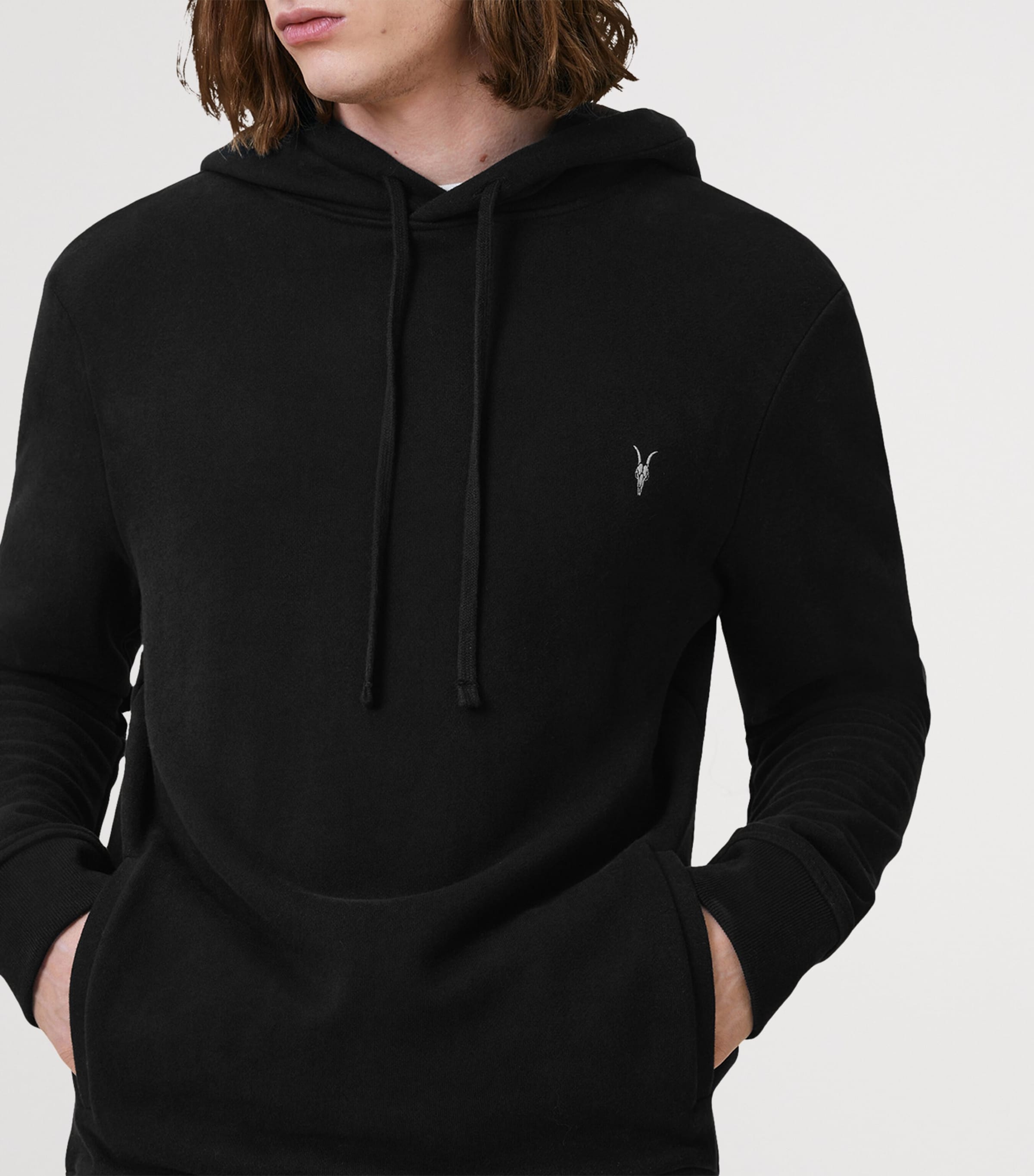 Organic Cotton Raven Oth Hoodie BLACK Image 6