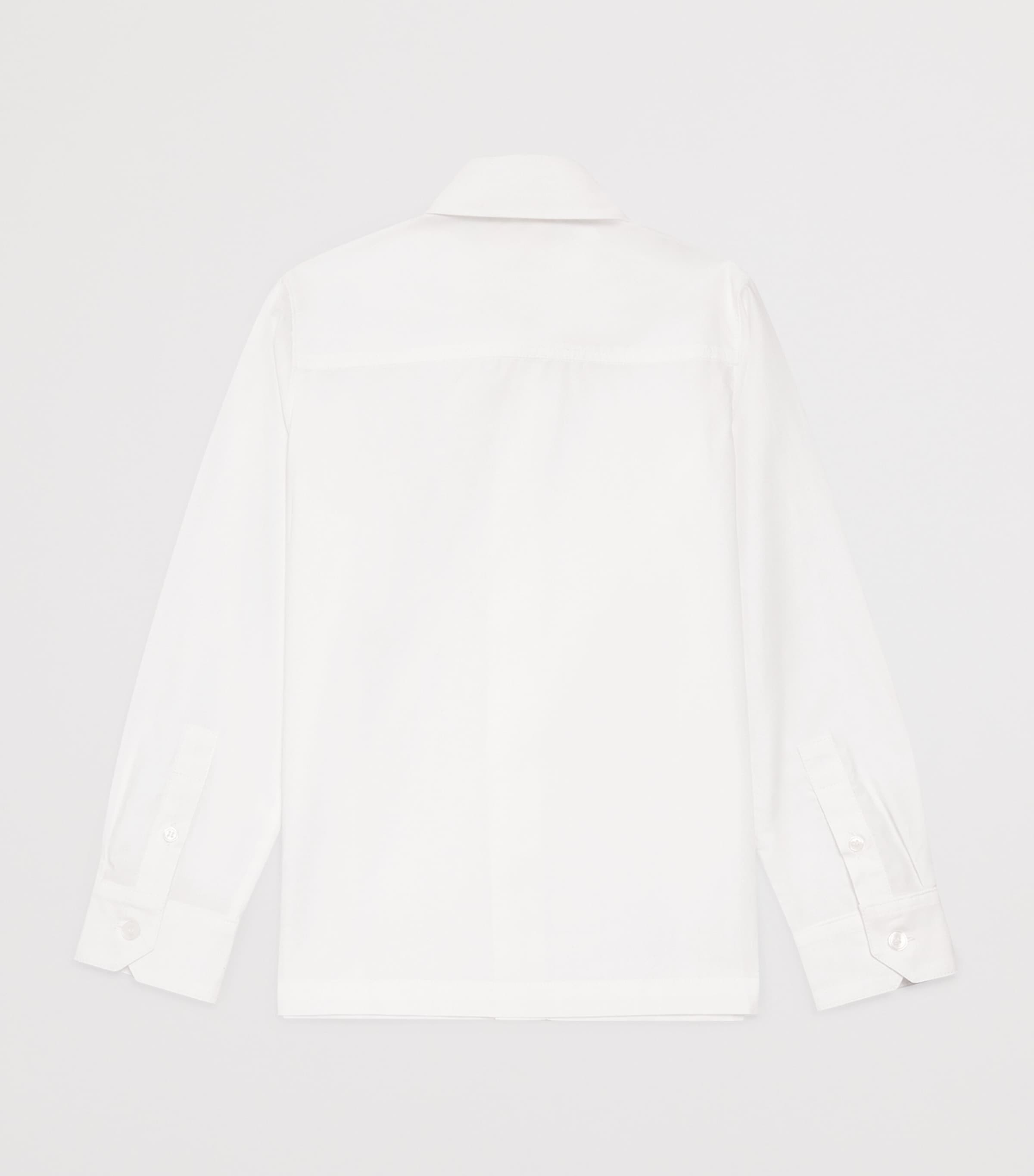 Pocket-Detail Shirt (4-12+ Years) WHITE Image 2