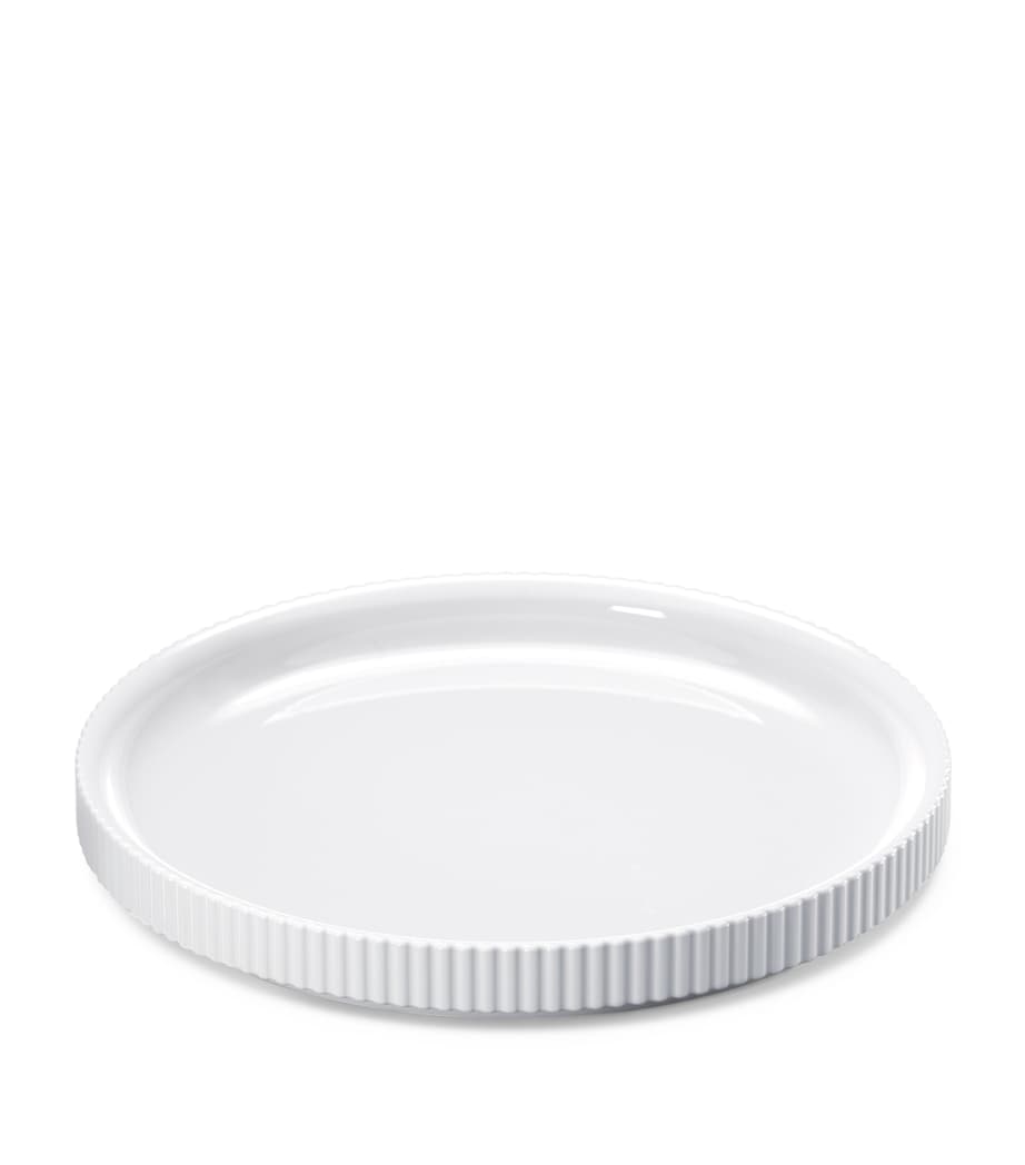 Porcelain Bernadotte Plate (17cm) WHITE Image 1