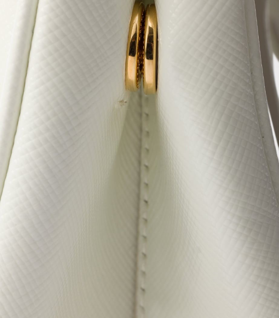 Mini Patent Saffiano Leather Galleria Top-Handle Bag F0009 Image 6