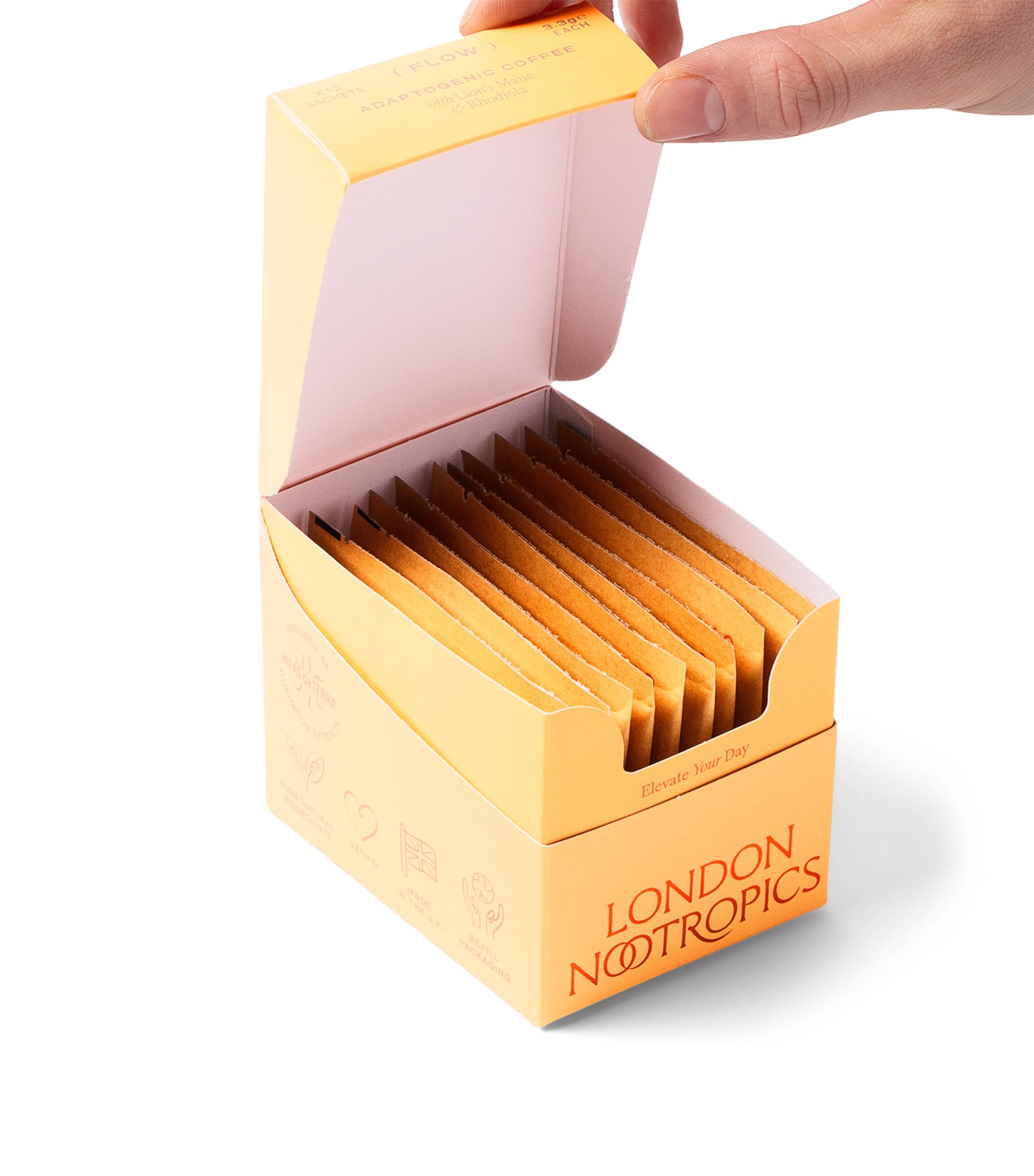London Nootropics Flow Adaptogenic Coffee (72g) | Food & Wine New In | Coffee | Food | Free From