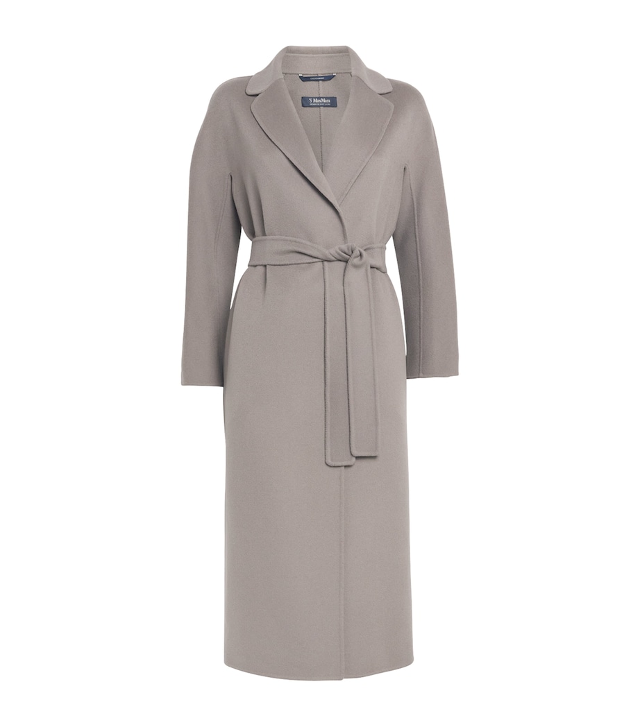 Virgin Wool Esturia Wrap Coat MEDIUM GREY Image 1