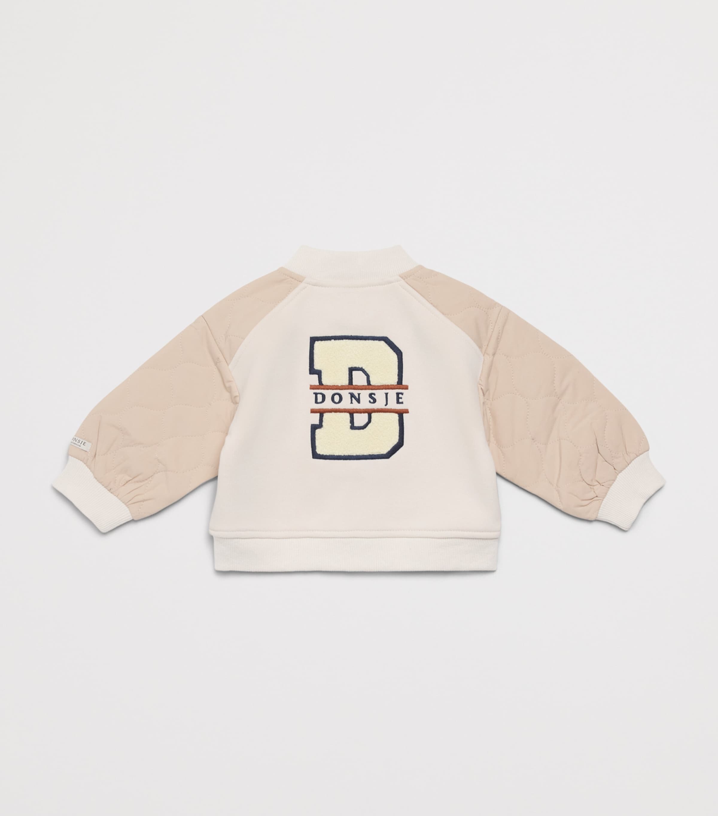 Donsje Noal Bomber Jacket (6 Months – 4 Years) Soft Powder Image 2