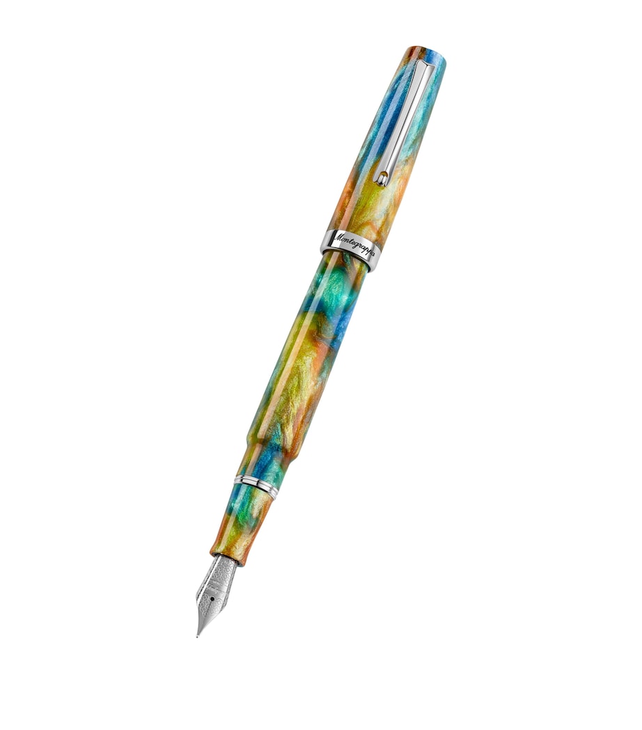 Montegrappa Stainless Steel Venetia Tarvisium Fountain Pen Image 3
