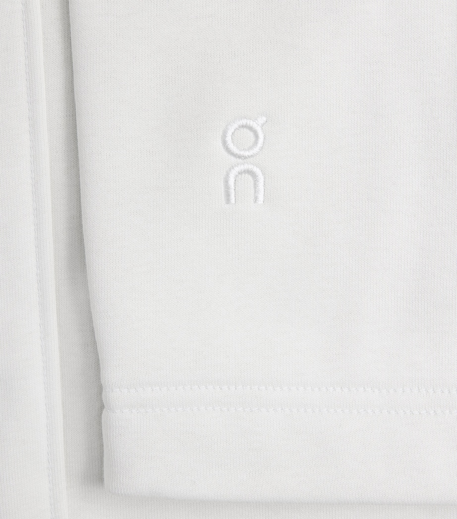 Cotton-Blend Club Sweatpants WHITE Image 5