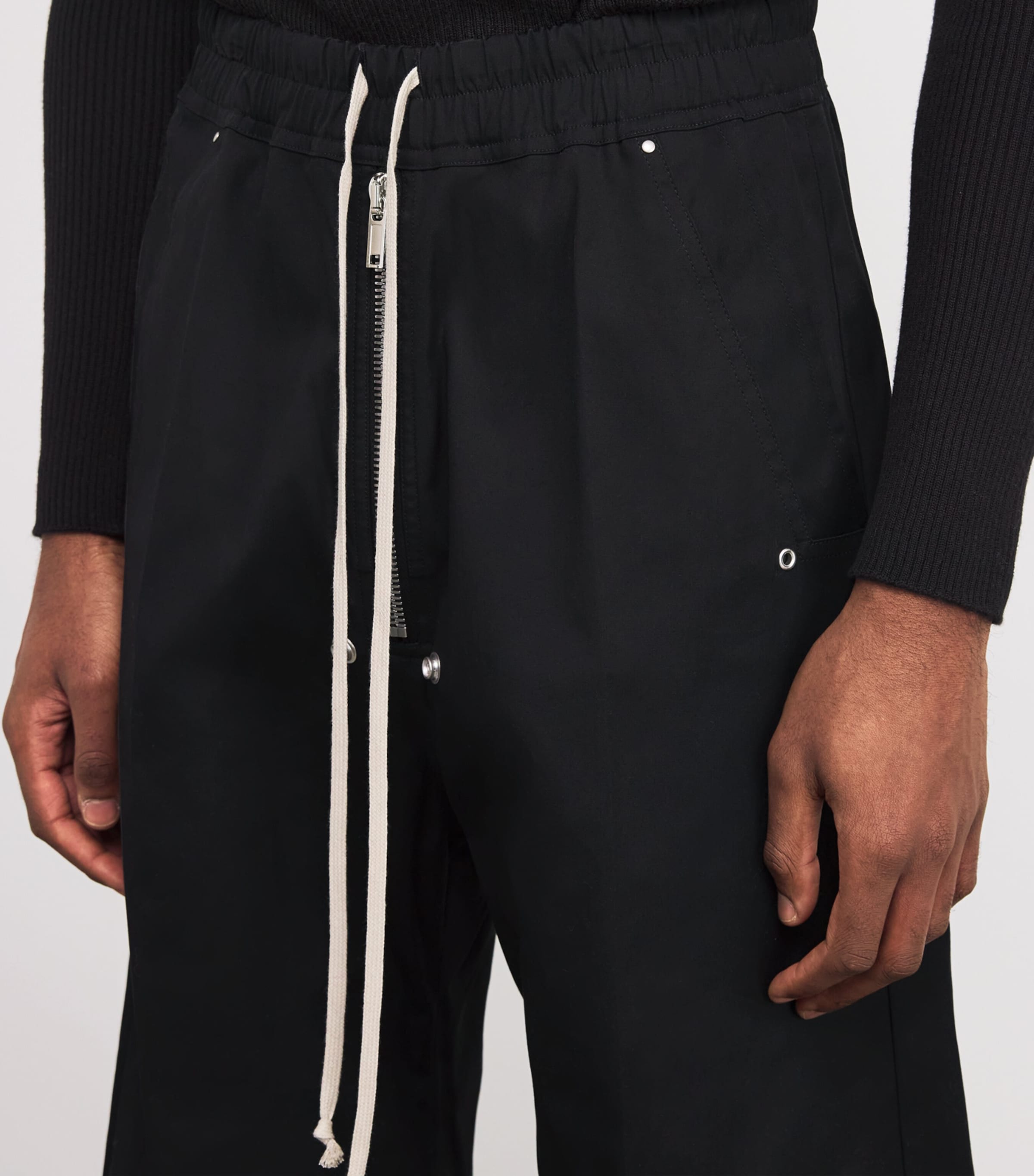 Rick Owens Wool Bela Wide-Leg Trousers | Harrods US