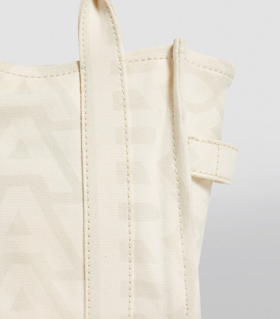 The Marc Jacobs Mini The Monogram Tote Bag 142 EGGSHELL Image 6