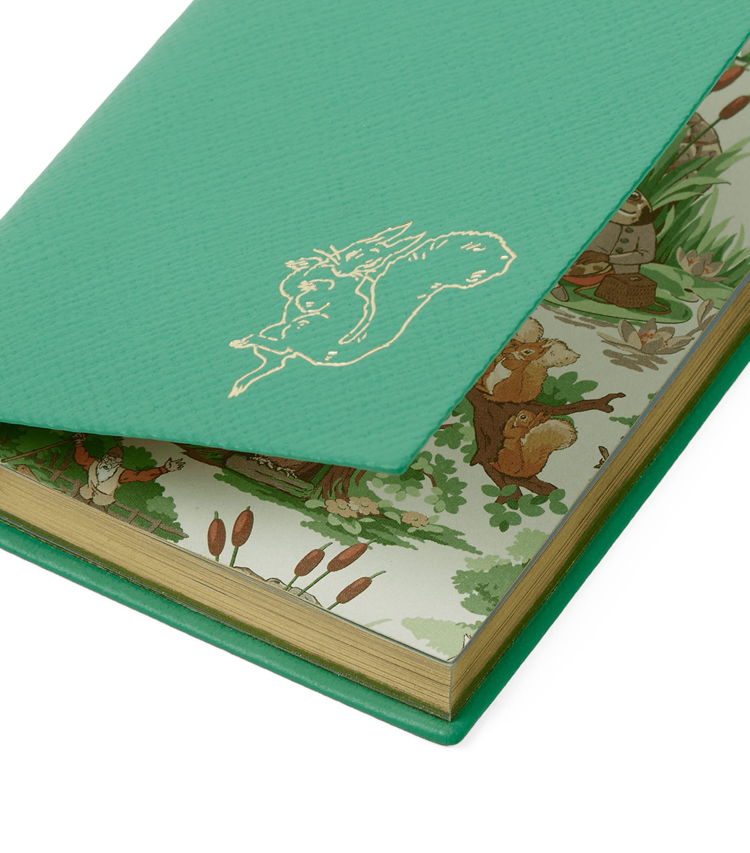 Smythson x Peter Rabbit Panama Leather Notebook Sherbet Image 6