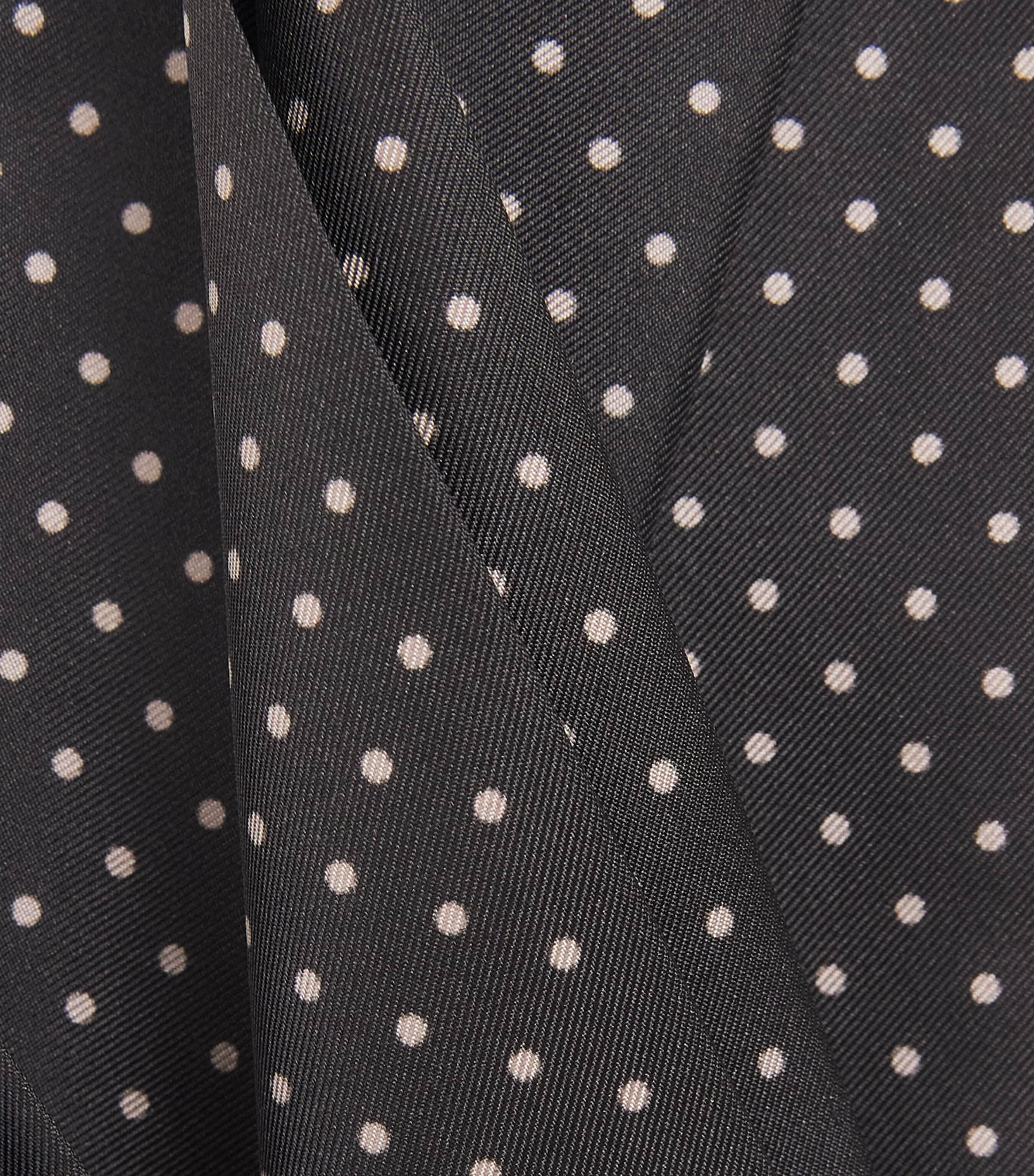 TOM FORD Silk Polka-Dot Scarf Ejd Image 4