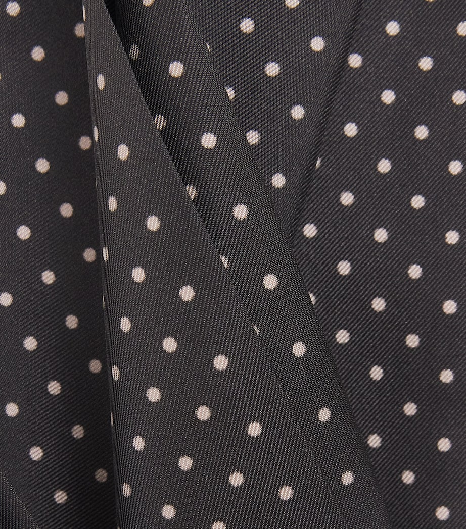 TOM FORD Silk Polka-Dot Scarf Ejd Image 4