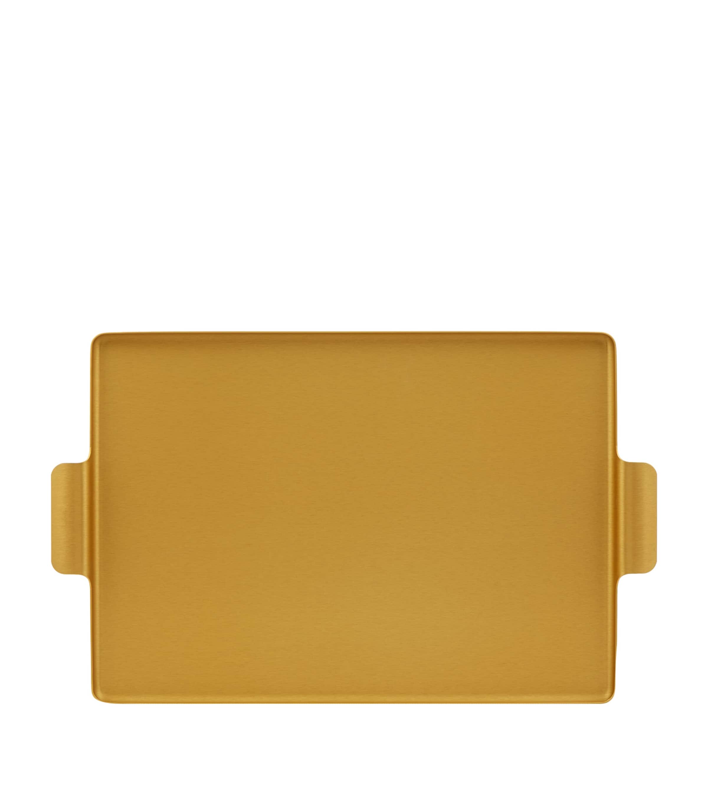 Aluminium Serving Tray (42cm) GOLD Image 2