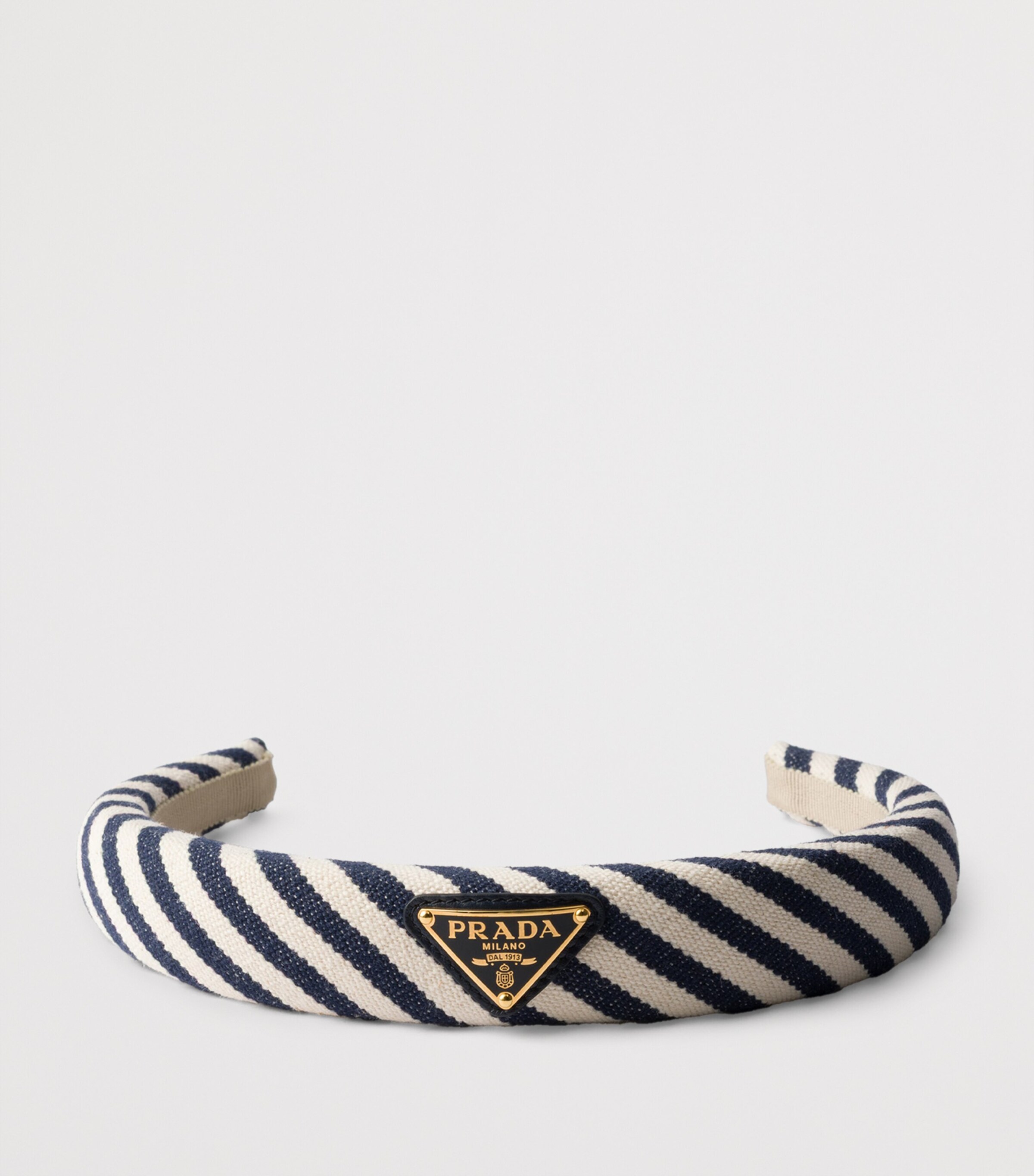 Prada Cotton Stripe Headband Image 2