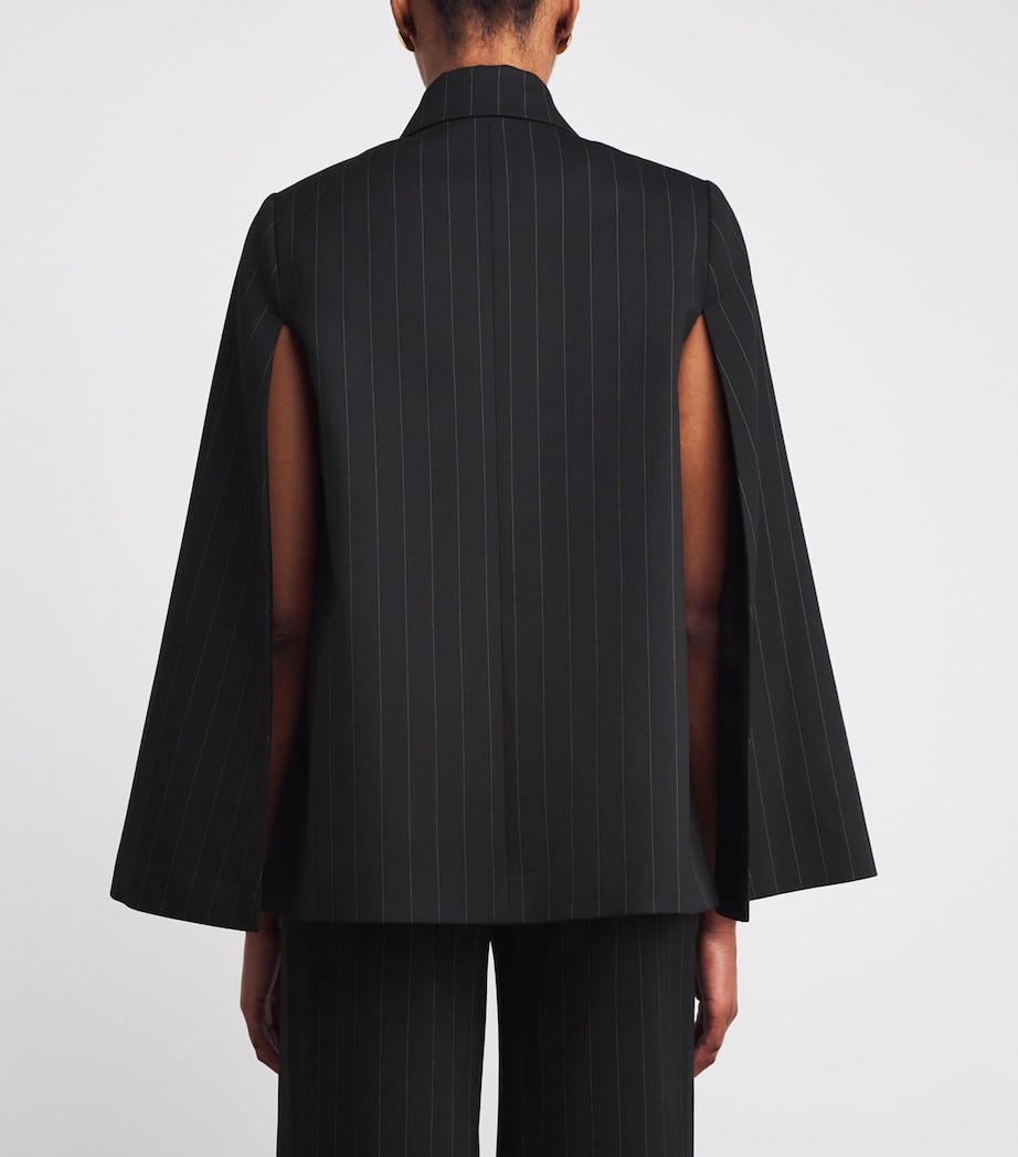 Adaptable Philippa Cape Jacket G980 BLACK/OFF WHITE Image 4