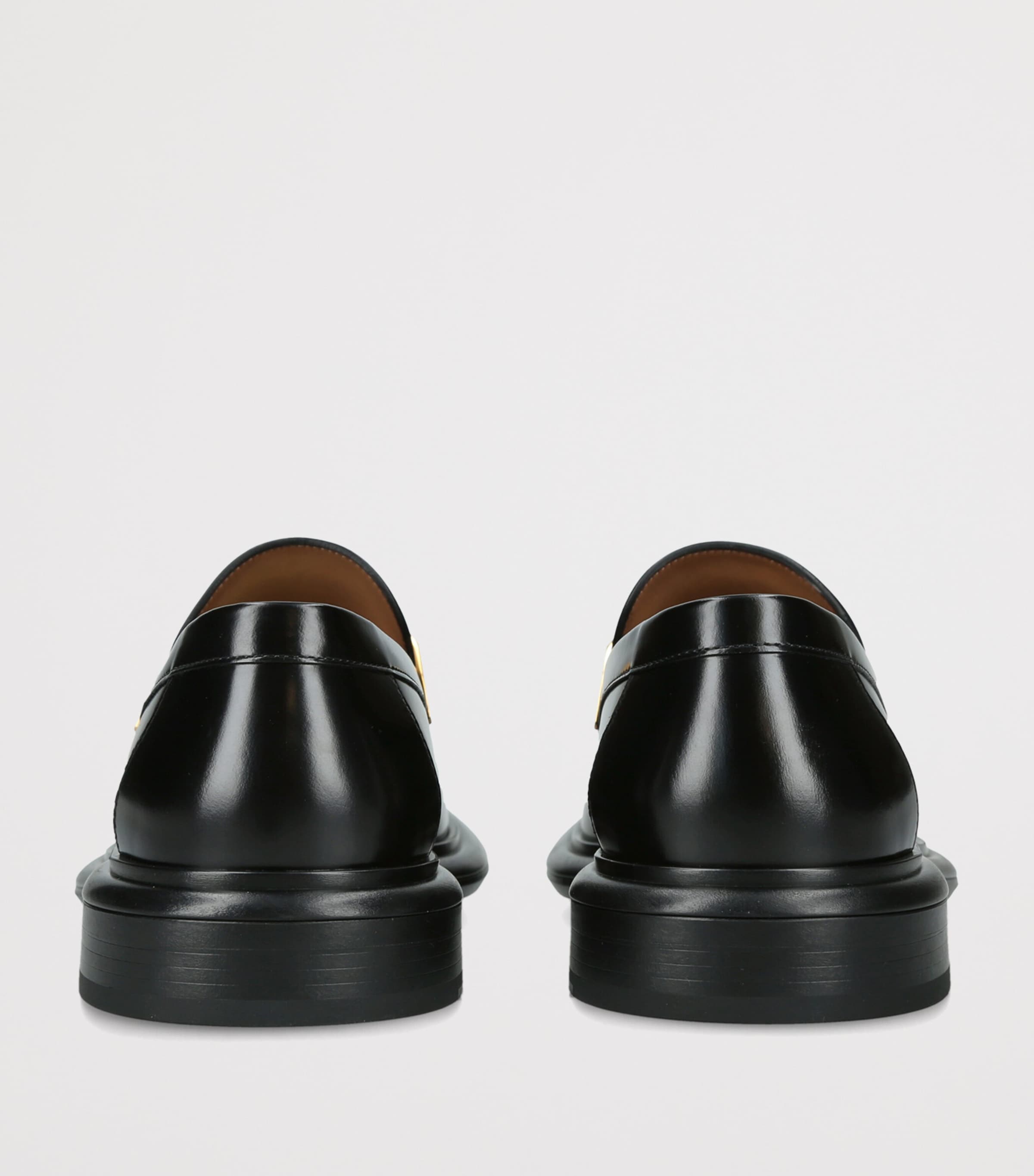 Givenchy Leather Pinch Loafers Black Image 2
