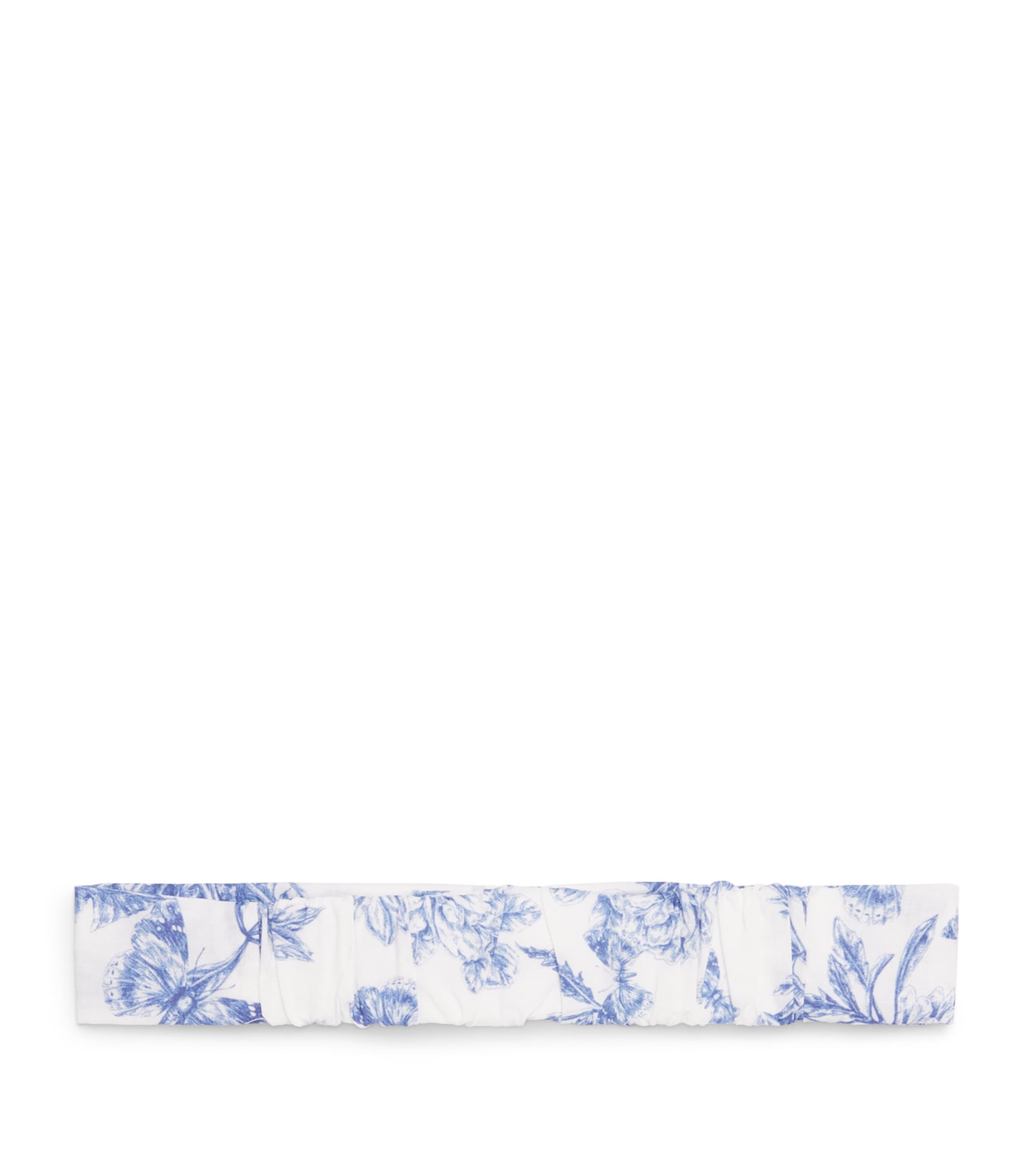 Tartine Et Chocolat Butterfly Headband In Blue
