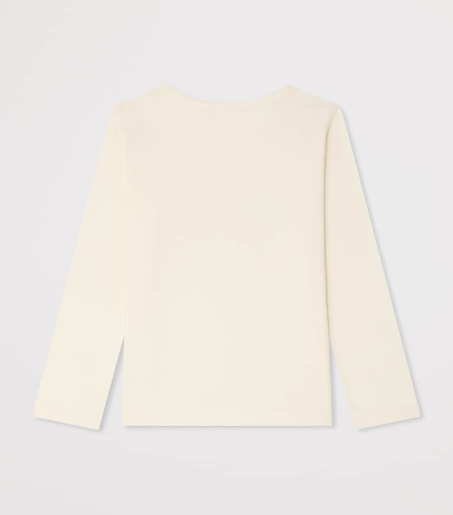 Fruit Print T-Shirt (4-12 Years) UPB IVOIRE Image 2