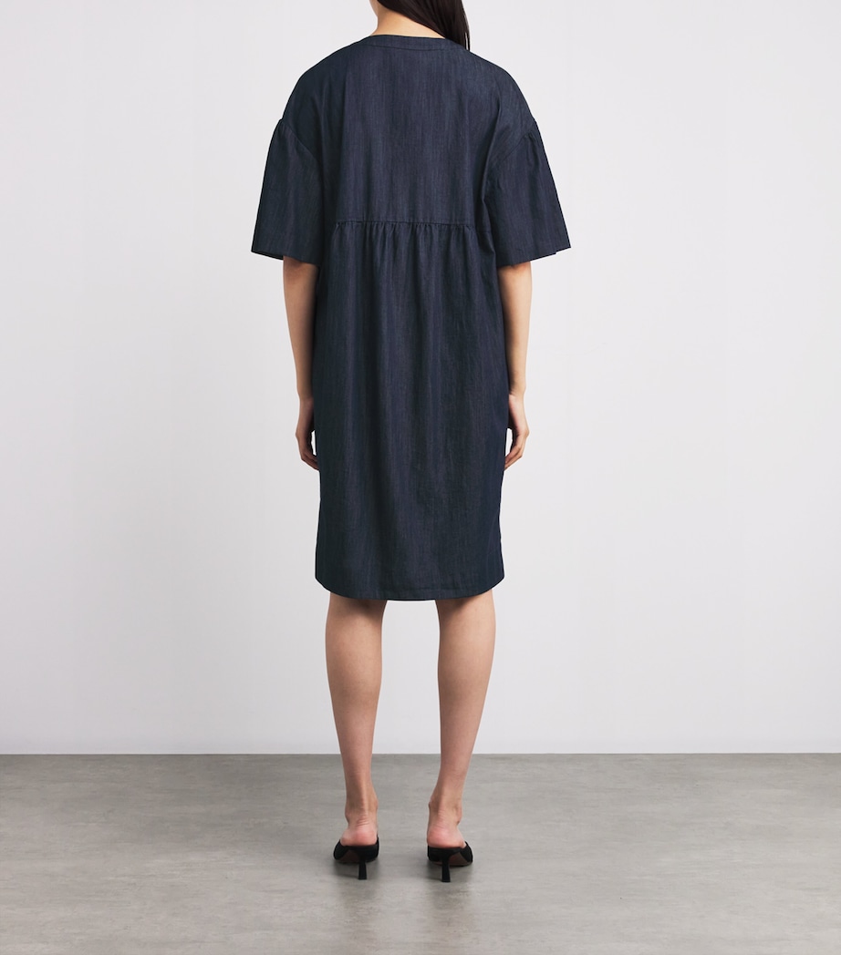 Denim Embellished Maxi Dress MIDNIGHTBLUE Image 4