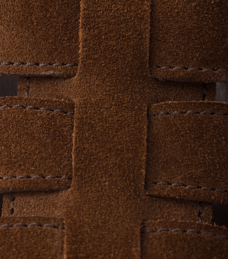 Prada Suede Gladiator Sandals 55 Image 5