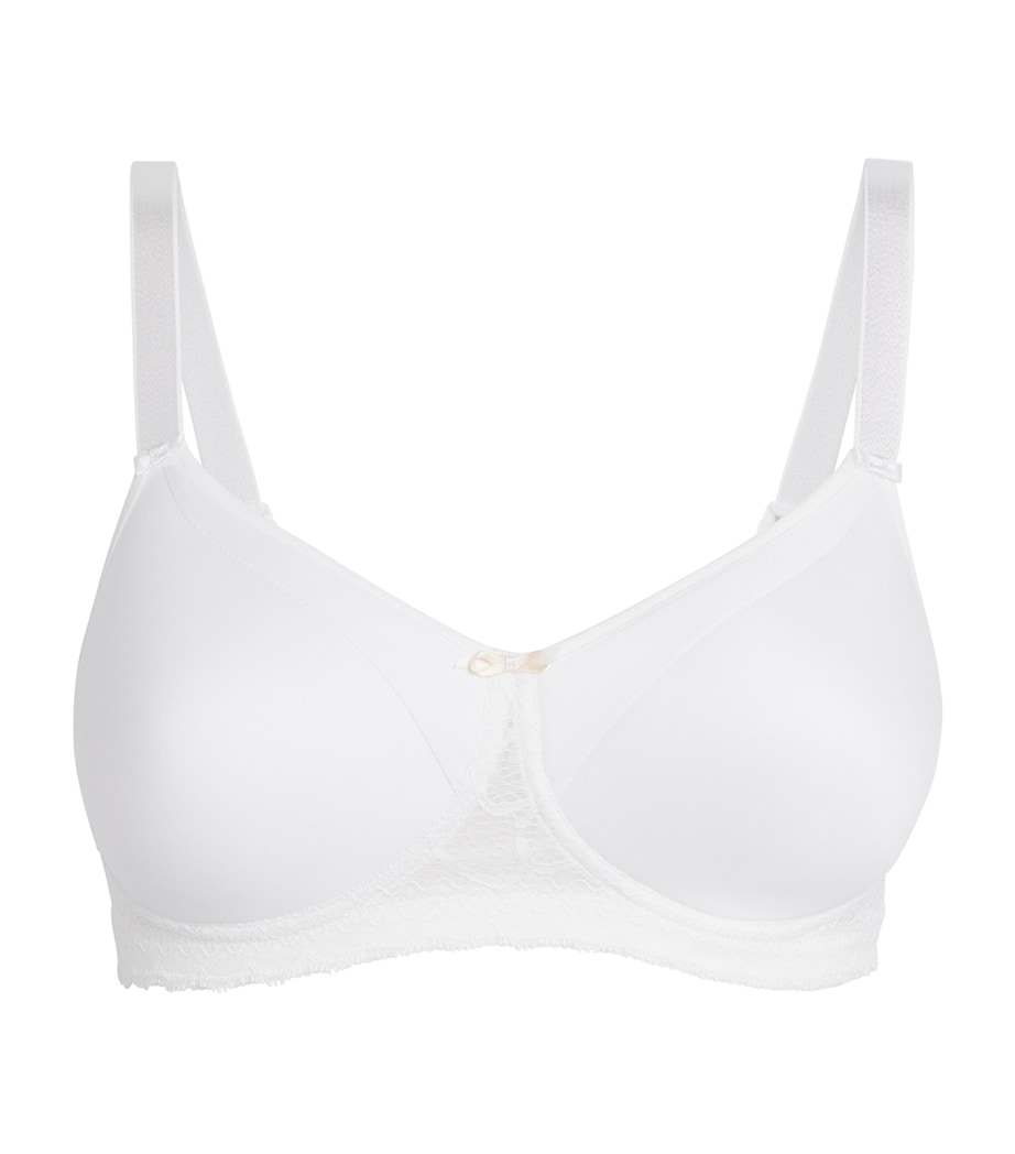 Memory Foam Mastectomy Bra 010 WHITE Image 1