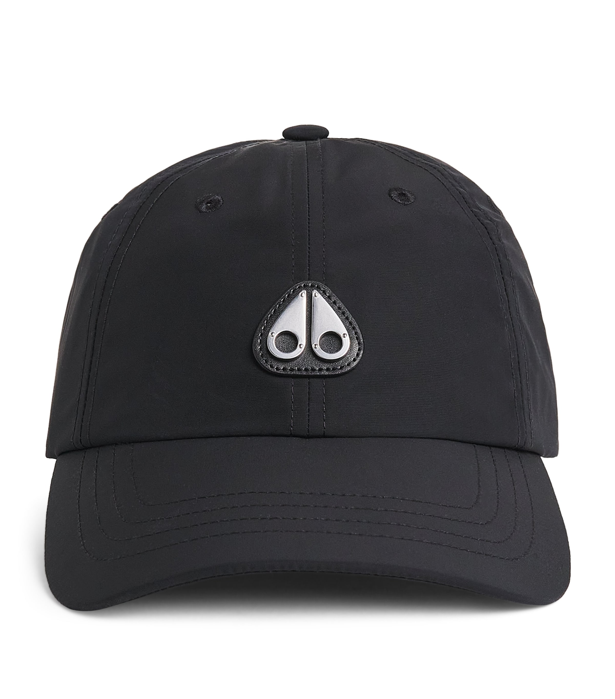 Crescent Logo Baseball Cap 292 BLACK Image 1